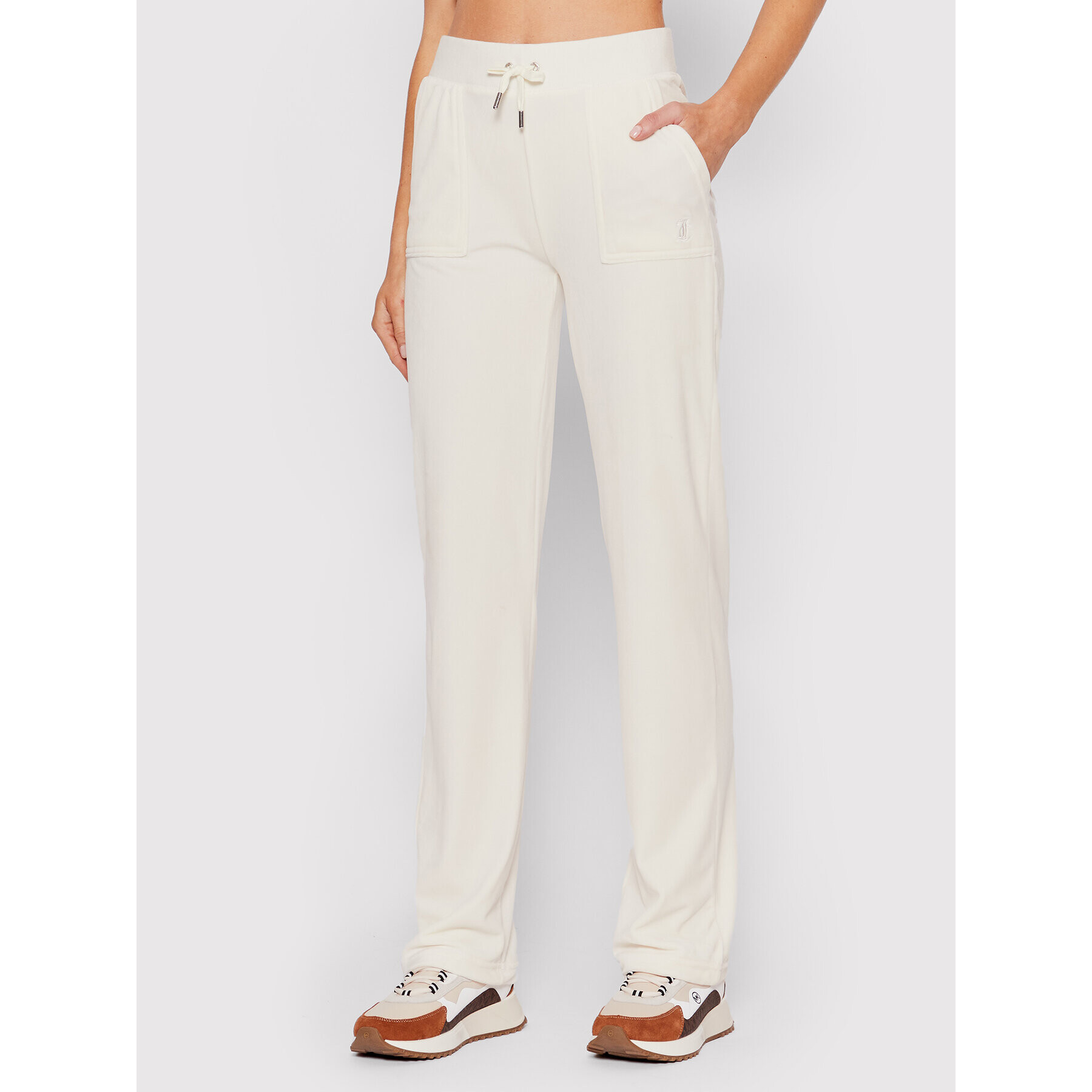 Juicy Couture Долнище анцуг Del Ray JCAP180 Бежов Regular Fit - Pepit.bg