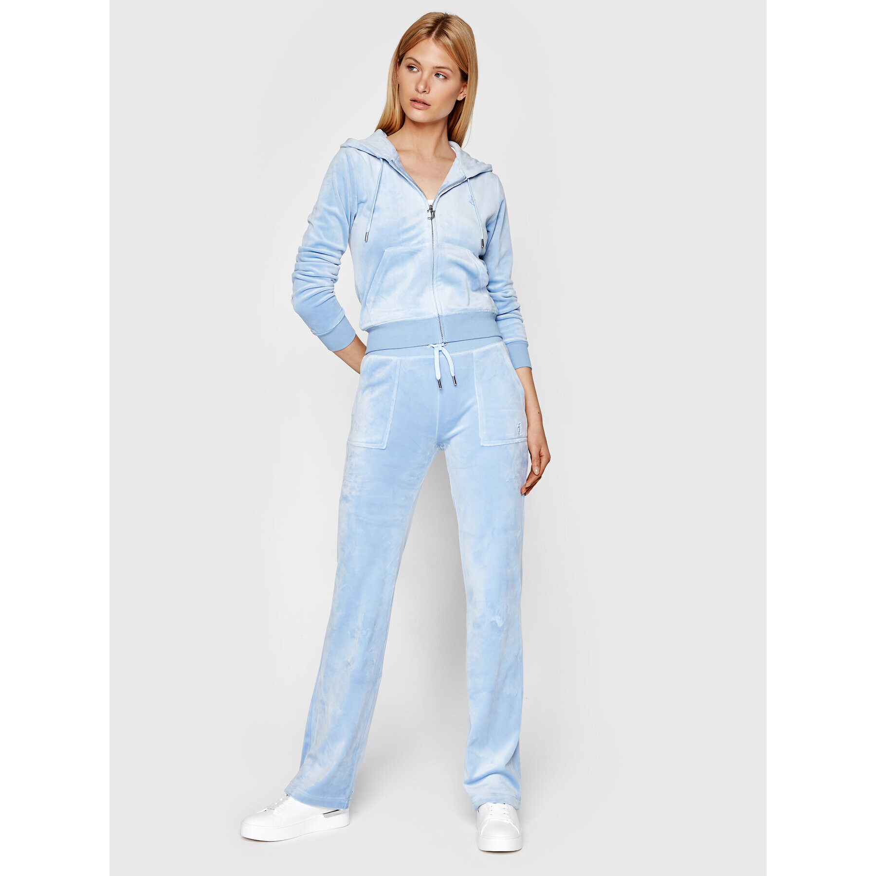 Juicy Couture Долнище анцуг Del Ray JCAP180 Син Regular Fit - Pepit.bg