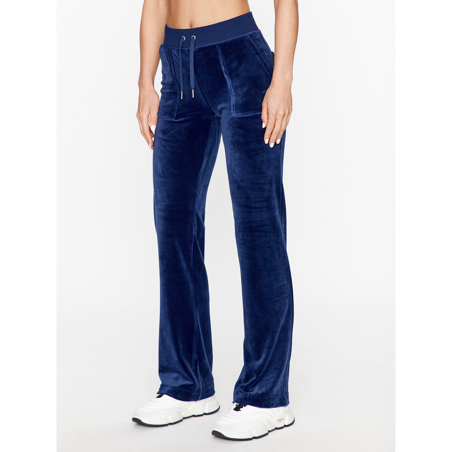 Juicy Couture Долнище анцуг Del Ray JCAP180 Тъмносин Straight Leg - Pepit.bg