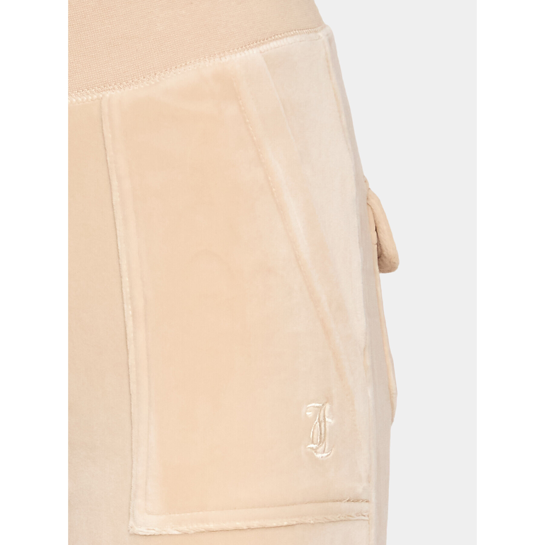 Juicy Couture Долнище анцуг JCAP180 Бежов Regular Fit - Pepit.bg