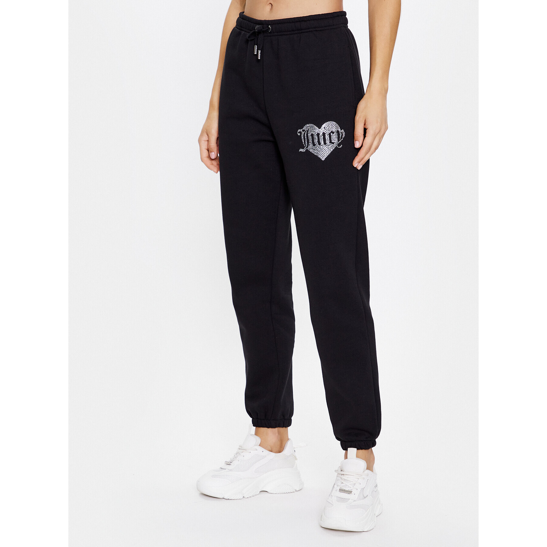 Juicy Couture Долнище анцуг JCMBJ223255 Черен Regular Fit - Pepit.bg