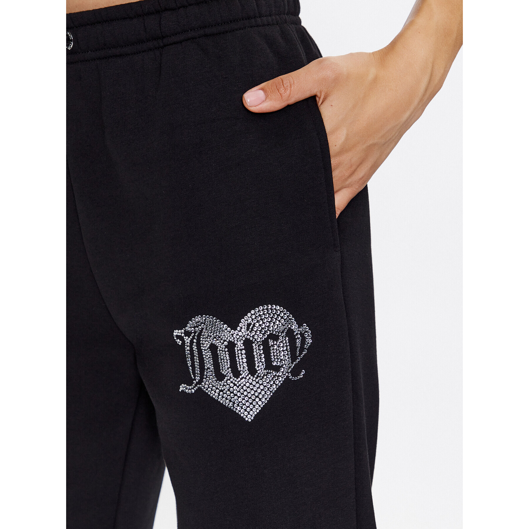 Juicy Couture Долнище анцуг JCMBJ223255 Черен Regular Fit - Pepit.bg