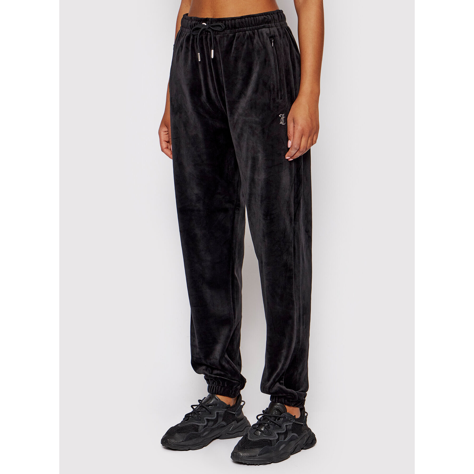 Juicy Couture Долнище анцуг JCWB121093 Черен Regular Fit - Pepit.bg