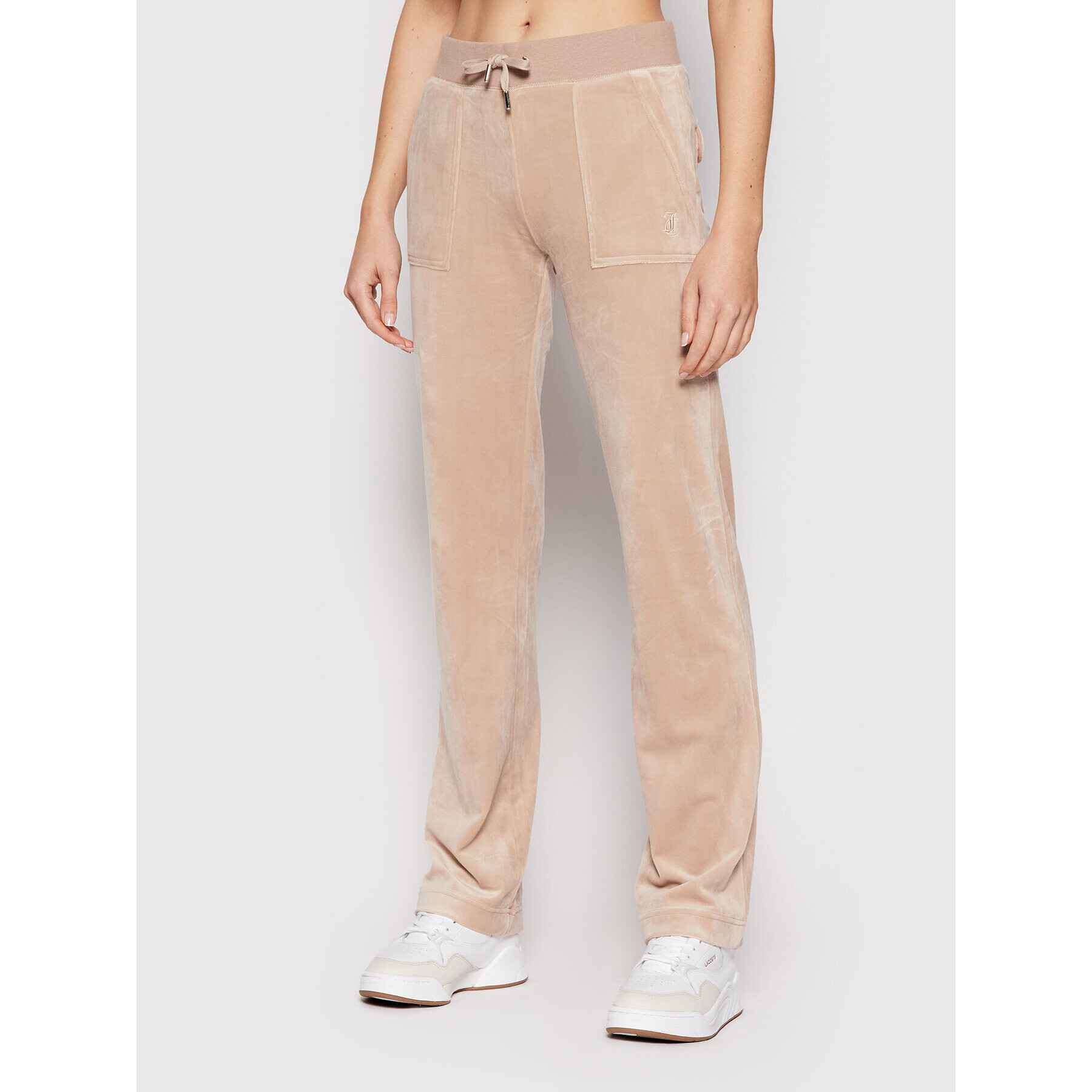 Juicy Couture Долнище анцуг Del Ray JCAP180 Бежов Regular Fit - Pepit.bg