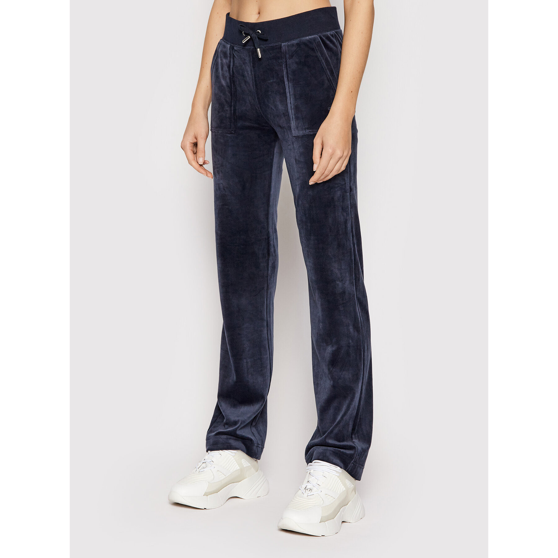 Juicy Couture Долнище анцуг Del Ray JCAP180 Тъмносин Regular Fit - Pepit.bg