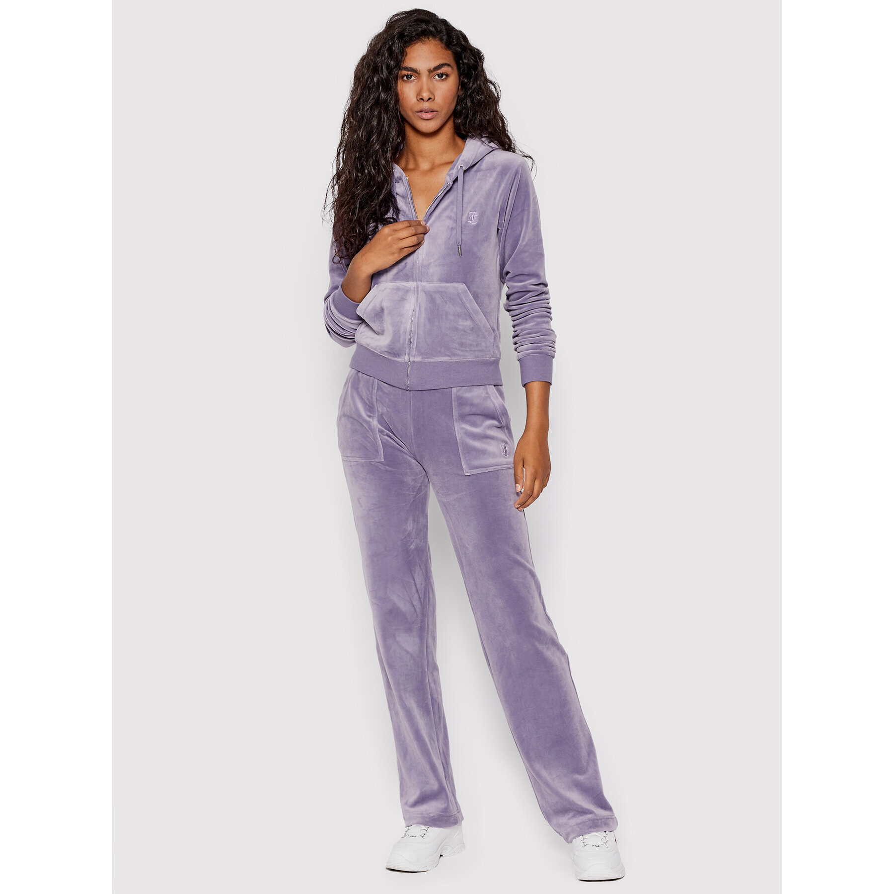 Juicy Couture Долнище анцуг Del Ray JCAP180 Виолетов Regular Fit - Pepit.bg
