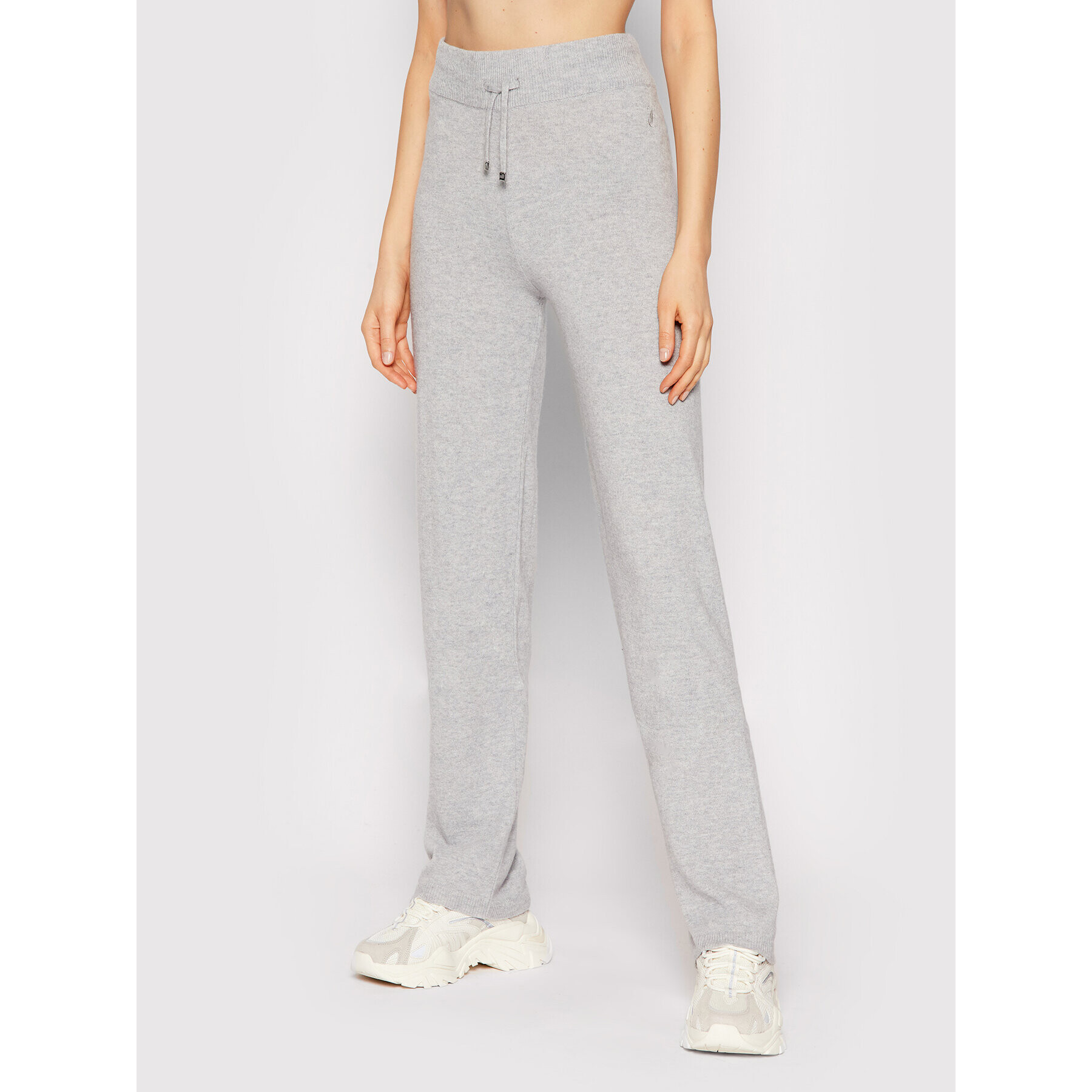 Juicy Couture Долнище анцуг JCKB221004 Сив Regular Fit - Pepit.bg