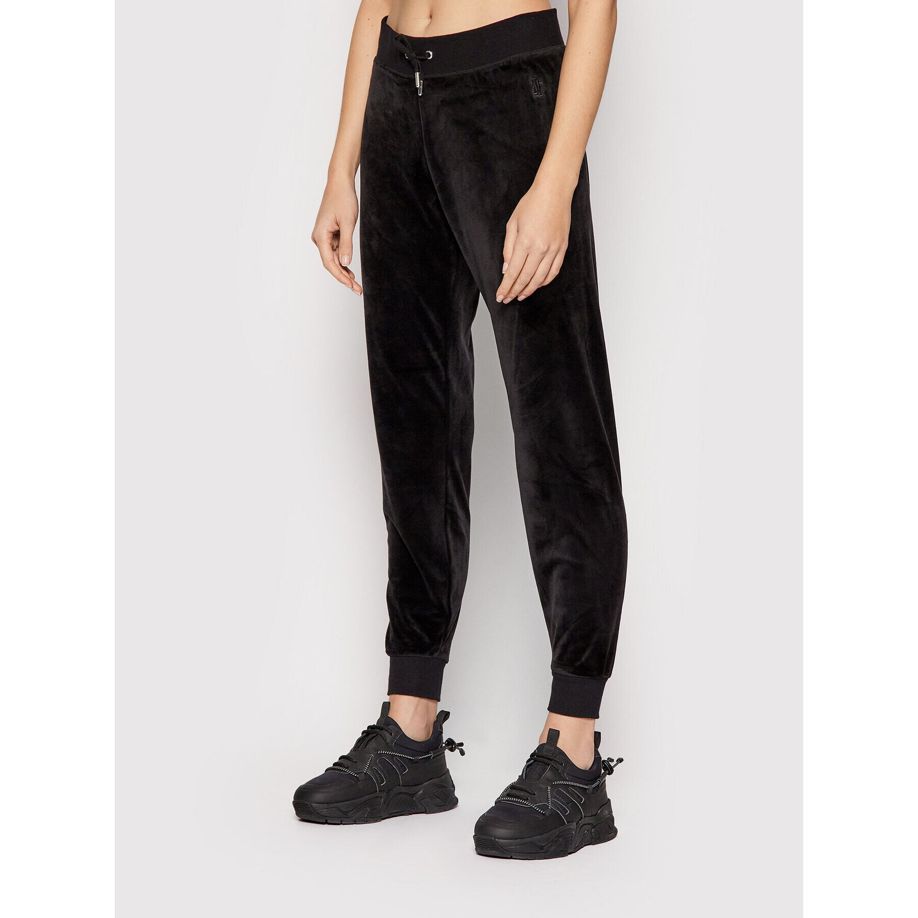 Juicy Couture Долнище анцуг Zuma JCAP178 Черен Regular Fit - Pepit.bg