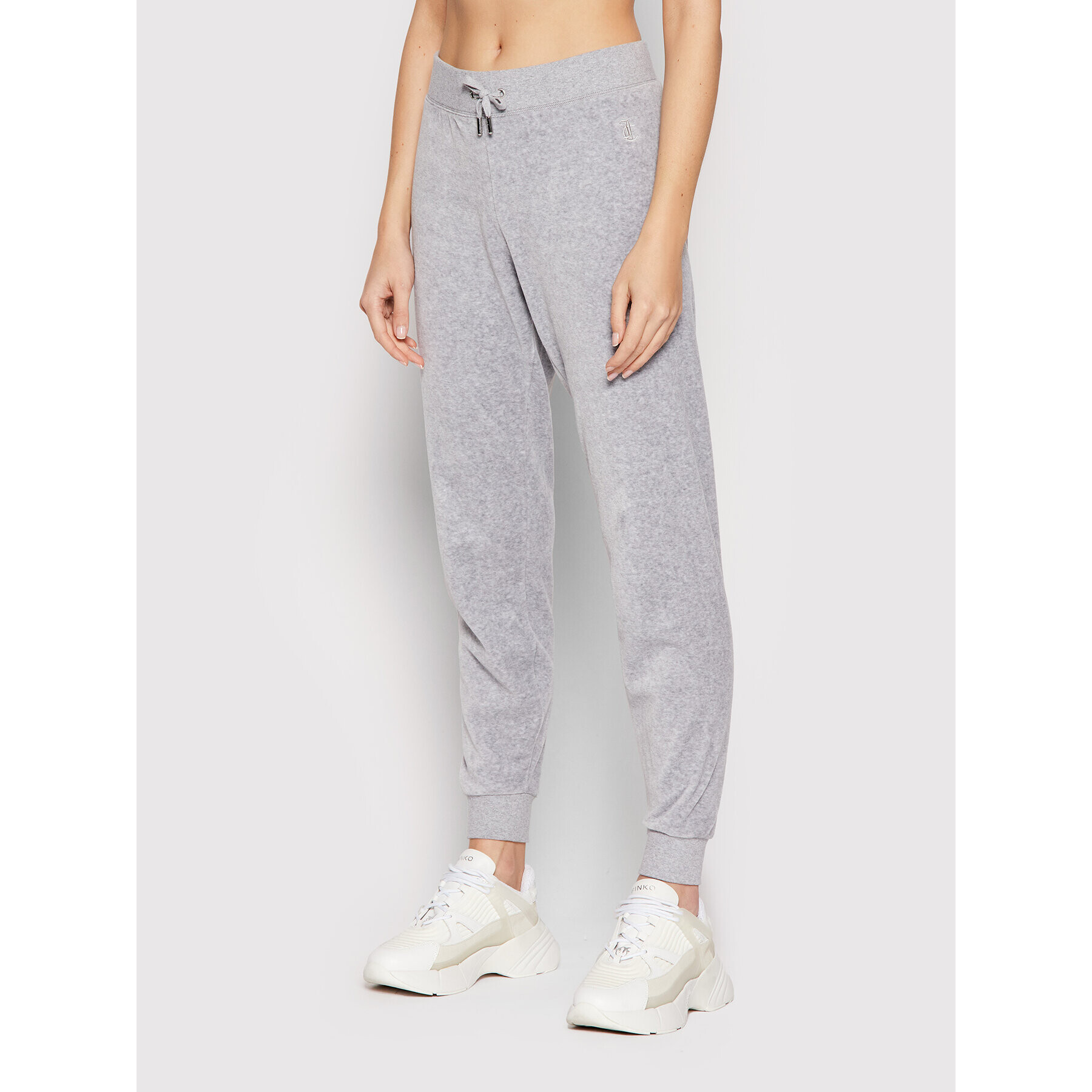 Juicy Couture Долнище анцуг Zuma JCAP178 Сив Regular Fit - Pepit.bg