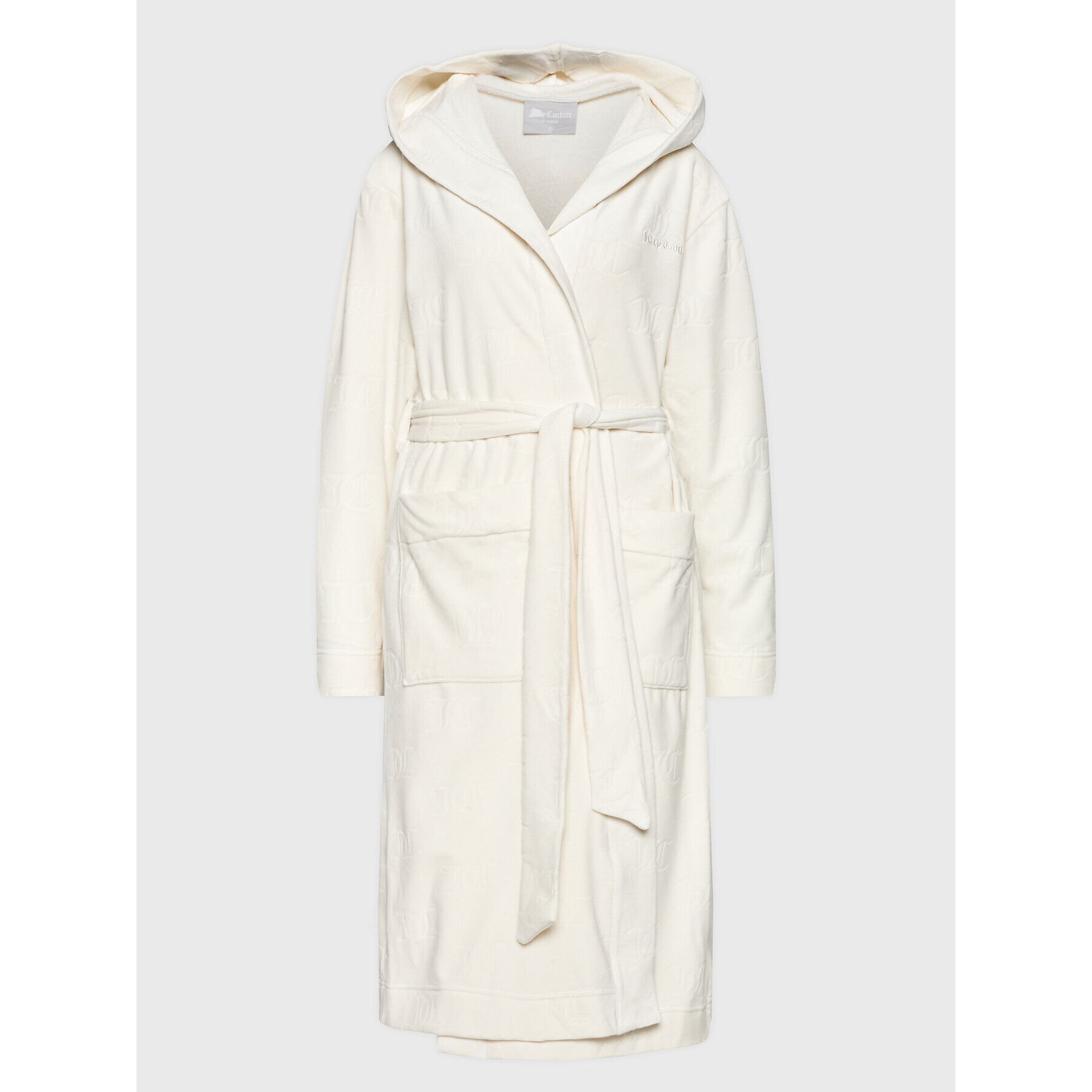 Juicy Couture Халат Houston JCLA222004 Екрю - Pepit.bg