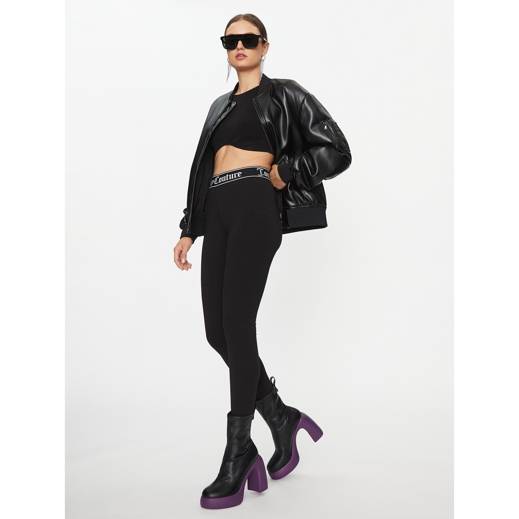 Juicy Couture Клин Brenna JCSML223414 Черен Slim Fit - Pepit.bg