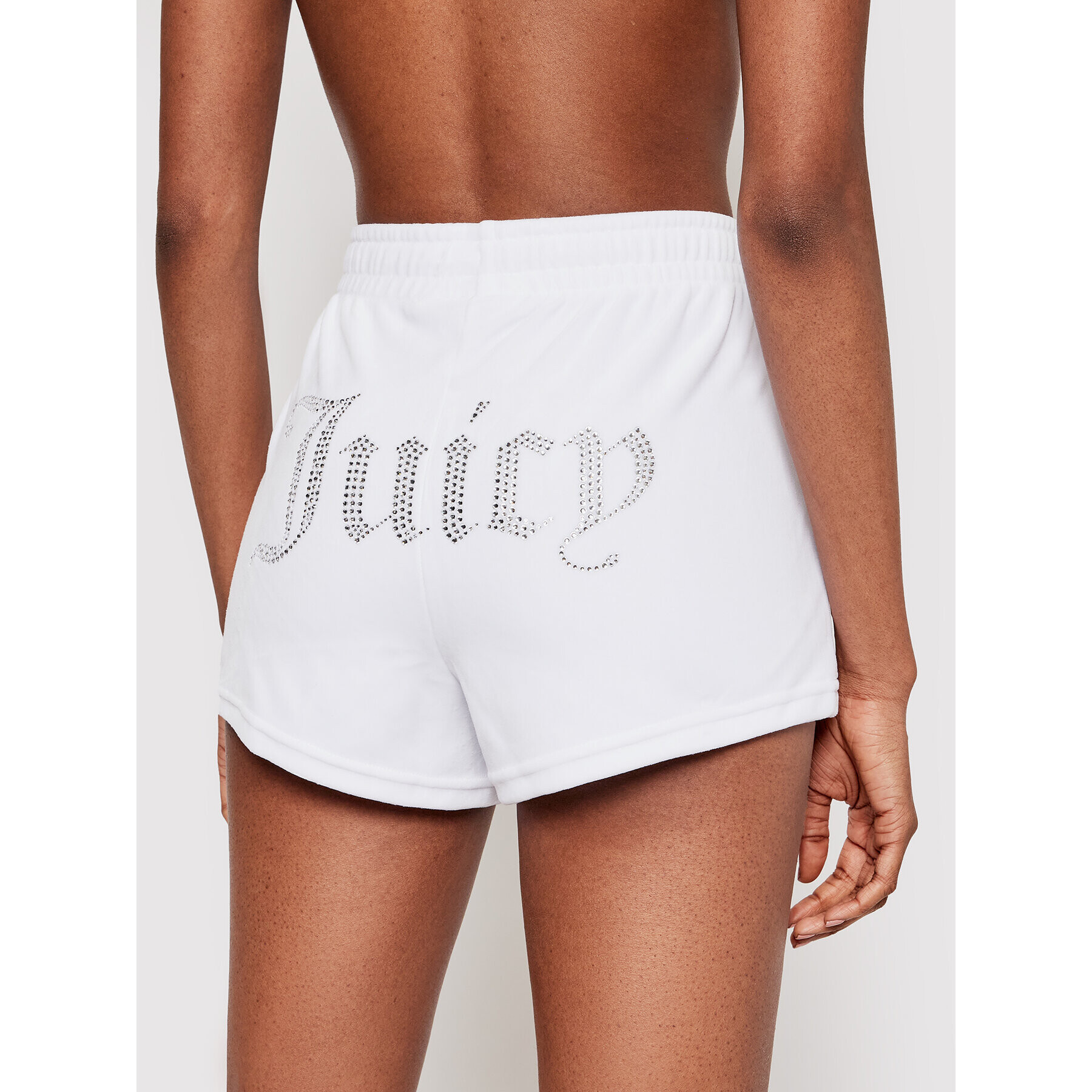 Juicy Couture Спортни шорти Tamia JCWH121001 Бял Regular Fit - Pepit.bg