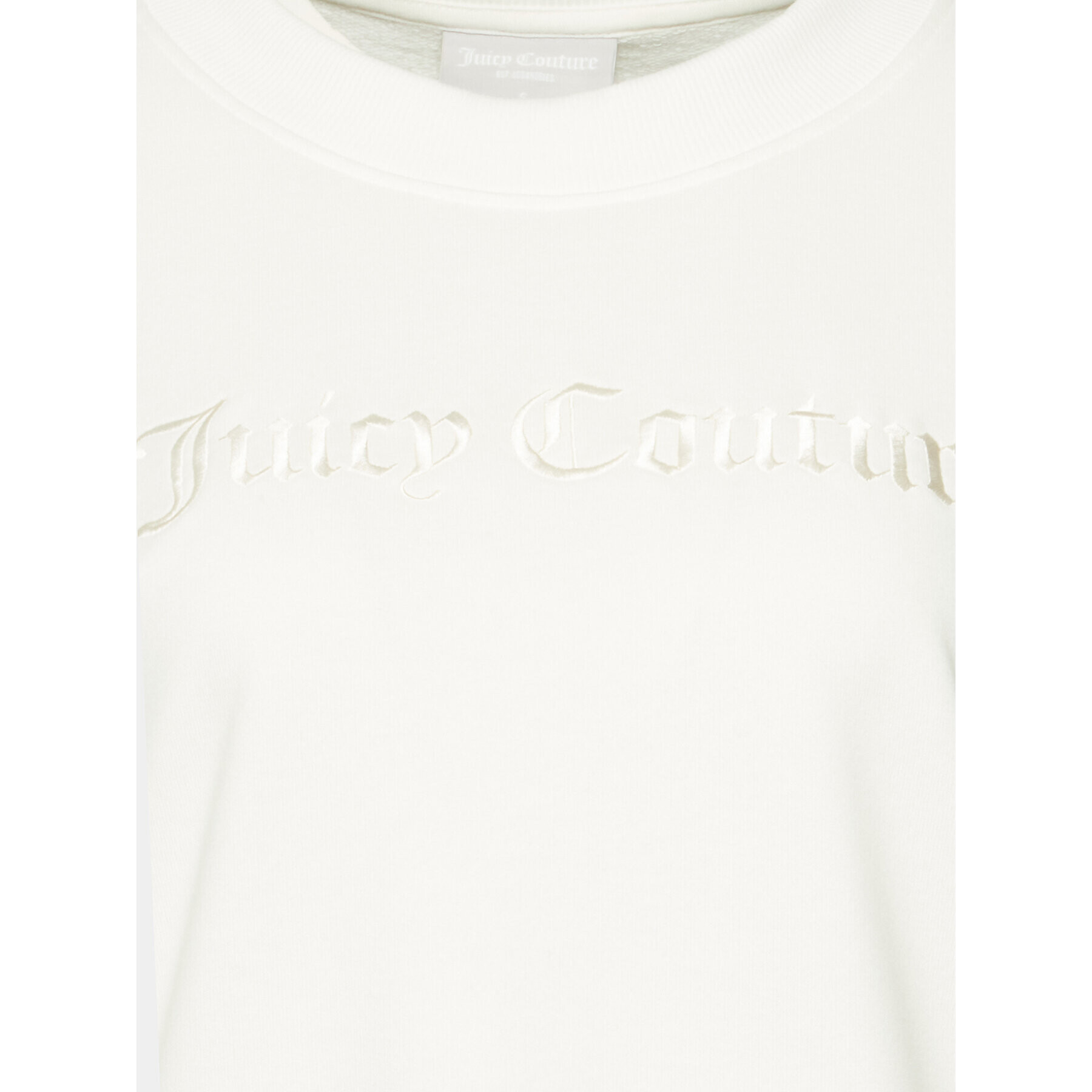 Juicy Couture Суитшърт JCLJU123518 Екрю Regular Fit - Pepit.bg