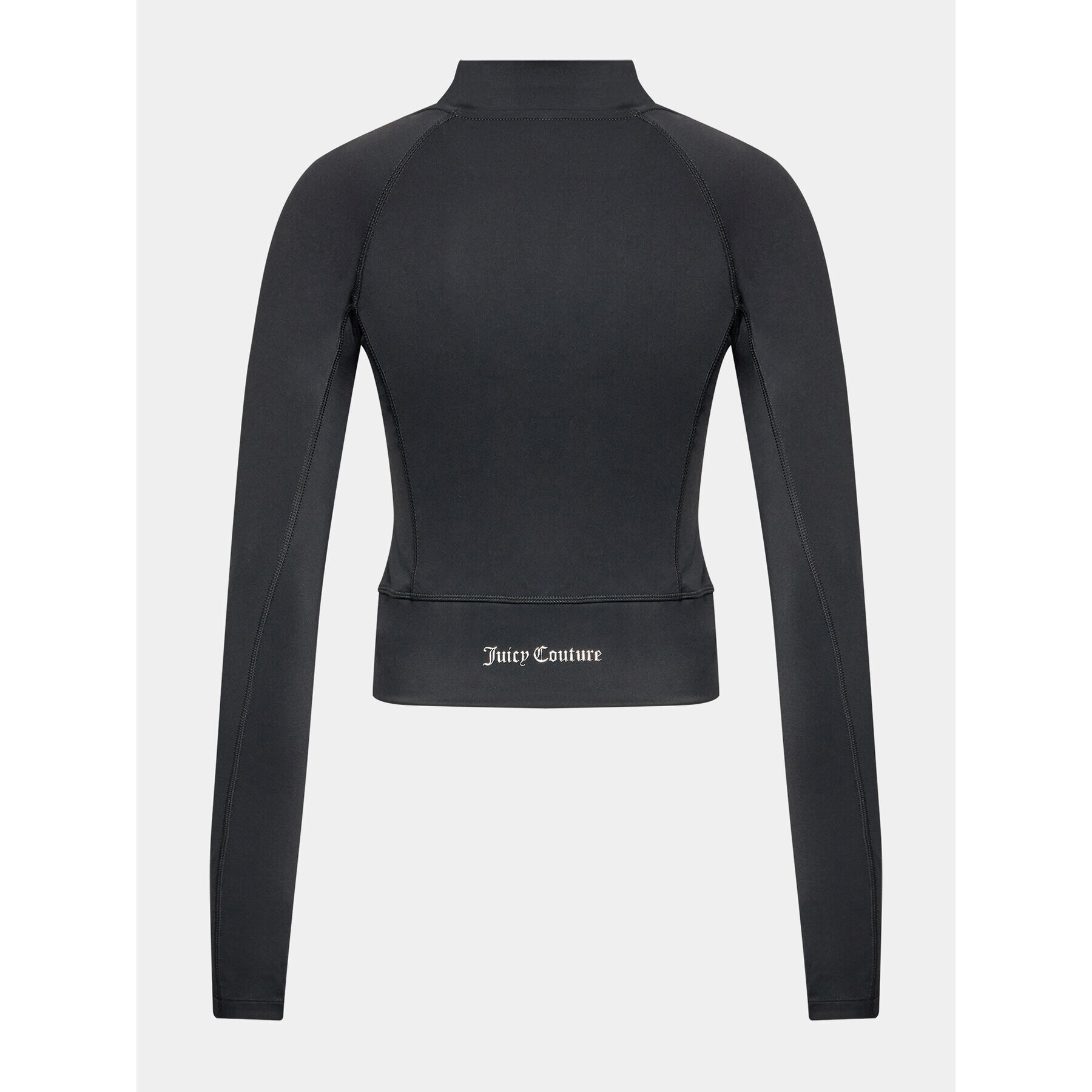Juicy Couture Суитшърт Lara Peached JCSA222003 Черен Slim Fit - Pepit.bg