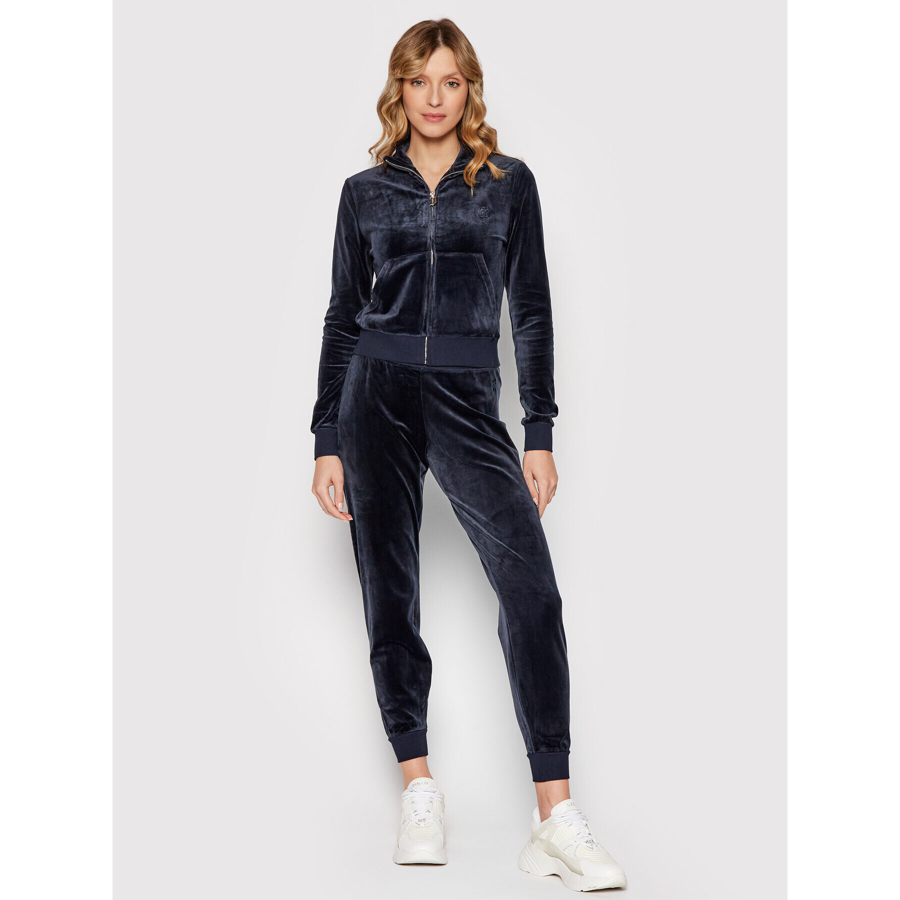 Juicy Couture Суитшърт Lieu JCCC221005 Тъмносин Regular Fit - Pepit.bg