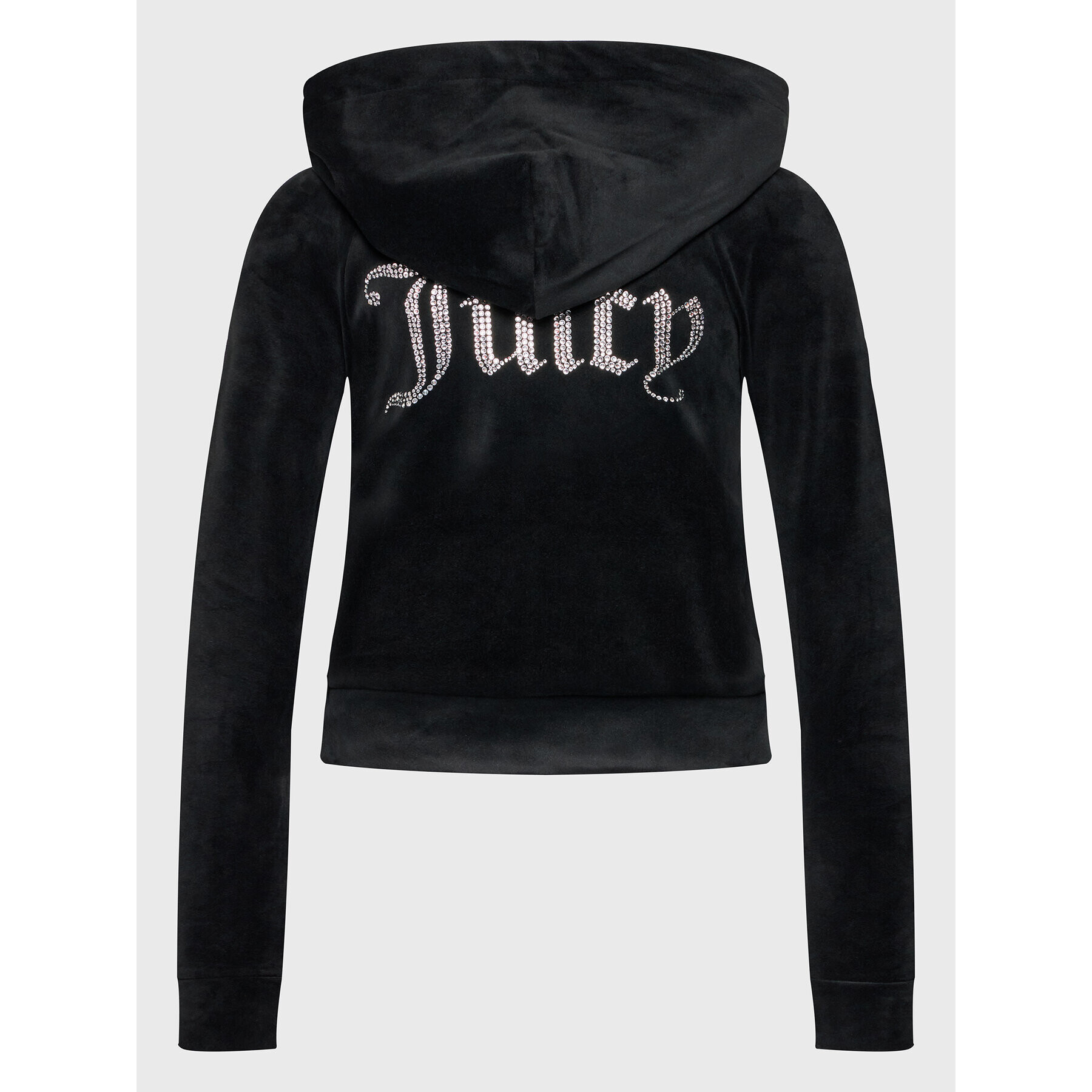 Juicy Couture Суитшърт Madison JCWA122001 Черен Slim Fit - Pepit.bg