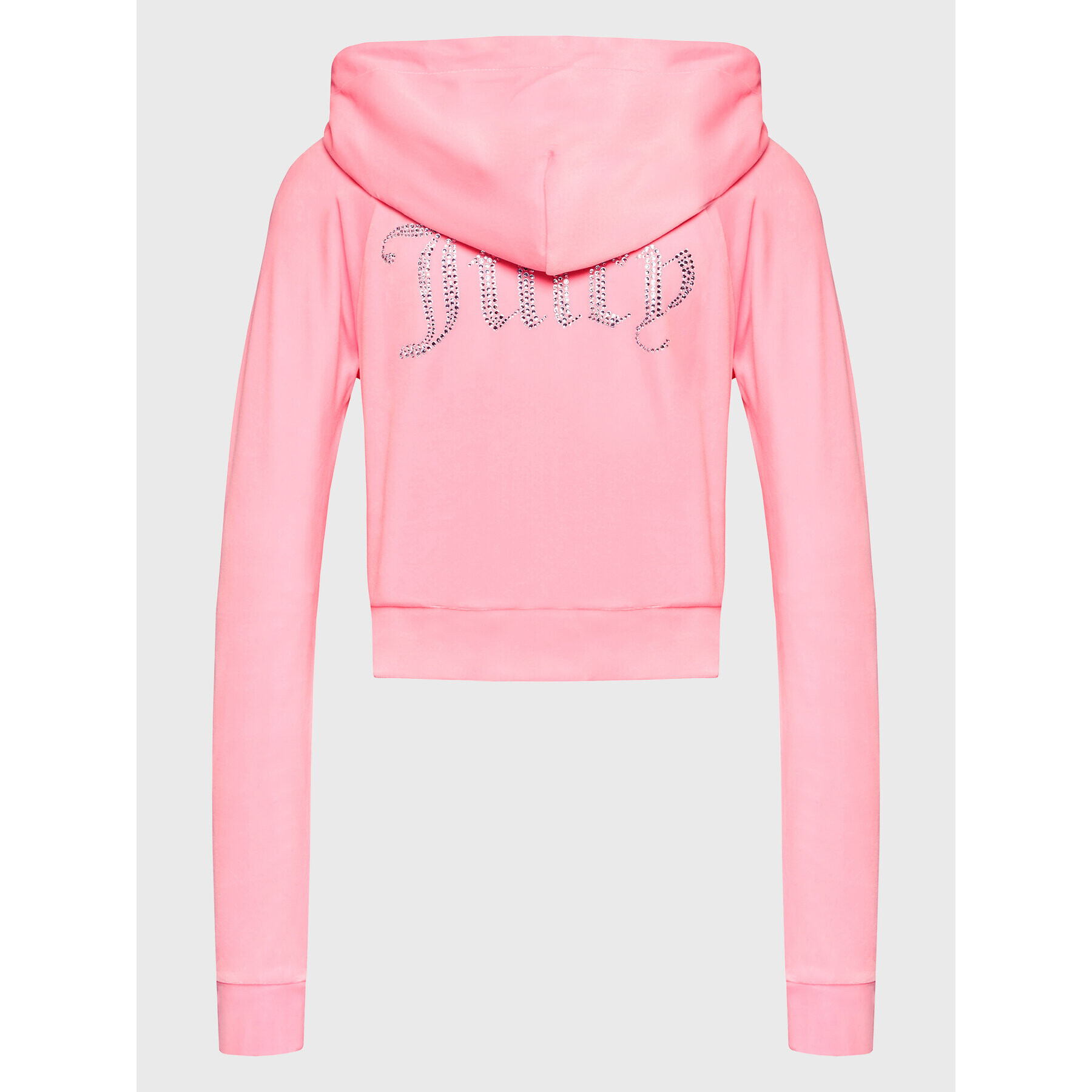 Juicy Couture Суитшърт Madison JCWA122001 Розов Slim Fit - Pepit.bg