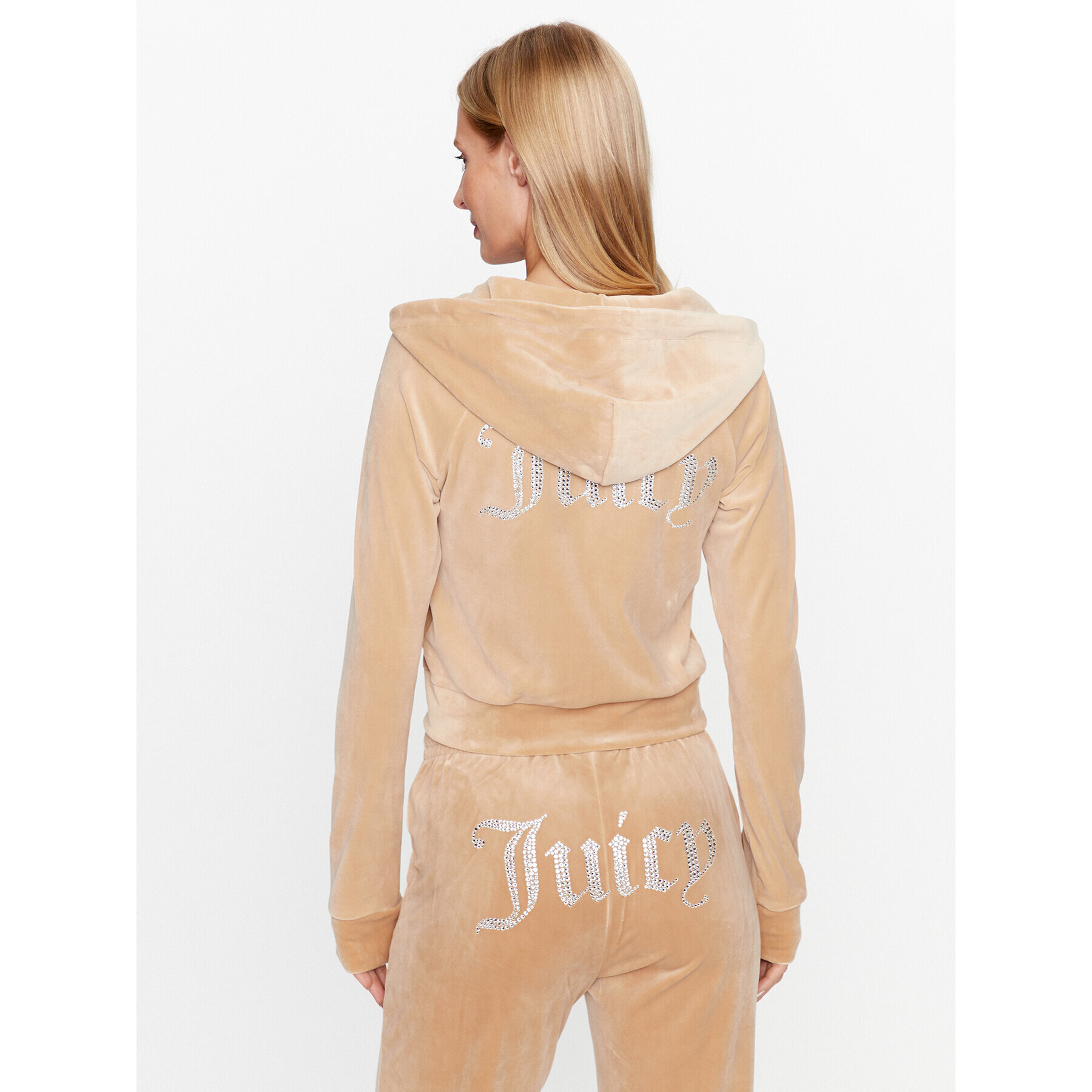 Juicy Couture Суитшърт Madison JCWA122001483 Бежов Regular Fit - Pepit.bg