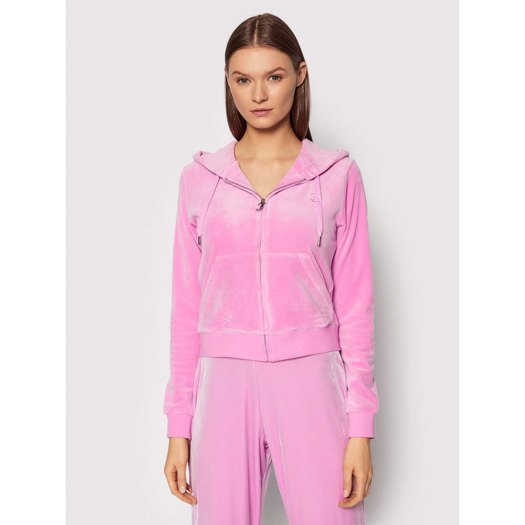 Juicy Couture Суитшърт Robertson Class JCAP176 Розов Regular Fit - Pepit.bg