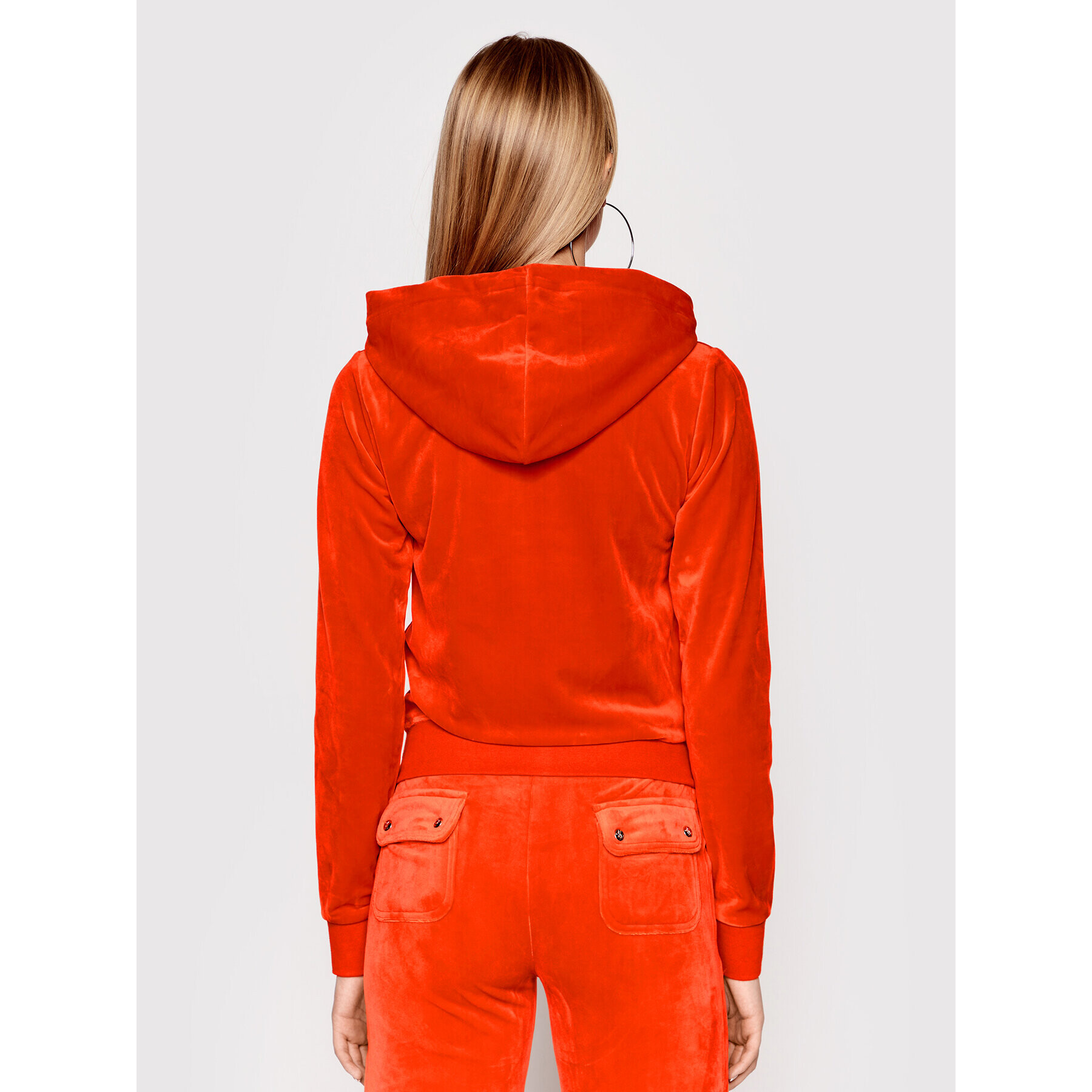 Juicy Couture Суитшърт Robertson JCAP176 Оранжев Regular Fit - Pepit.bg