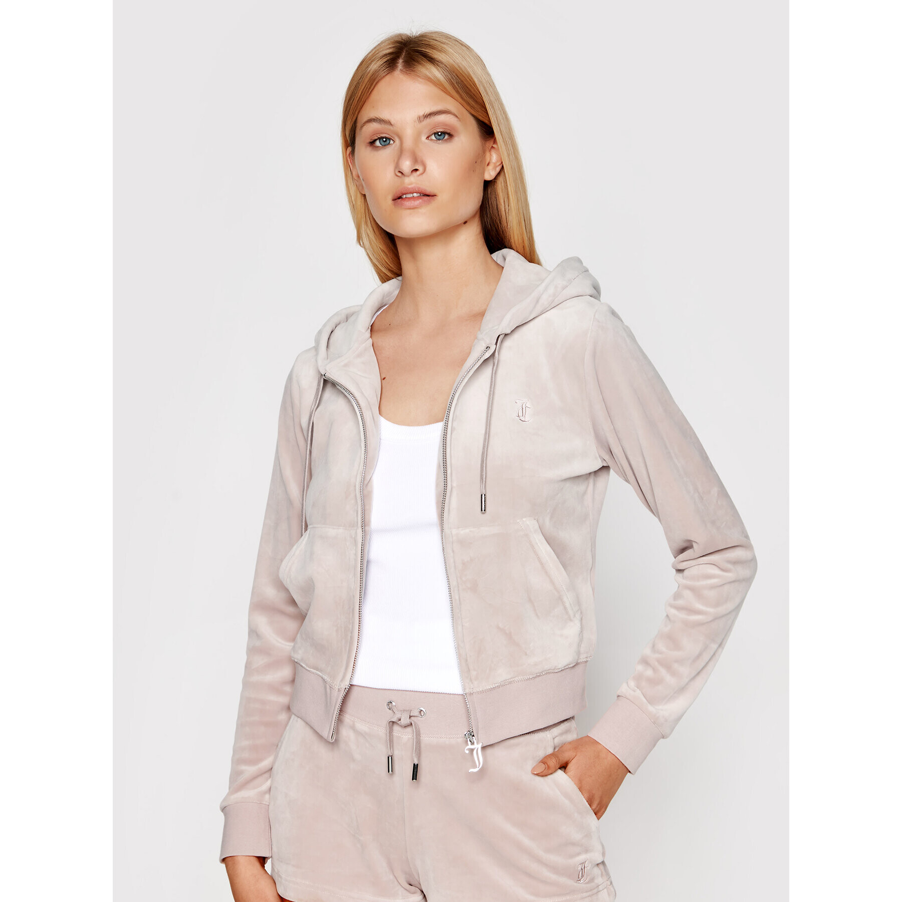 Juicy Couture Суитшърт Robertson JCAP176 Розов Regular Fit - Pepit.bg