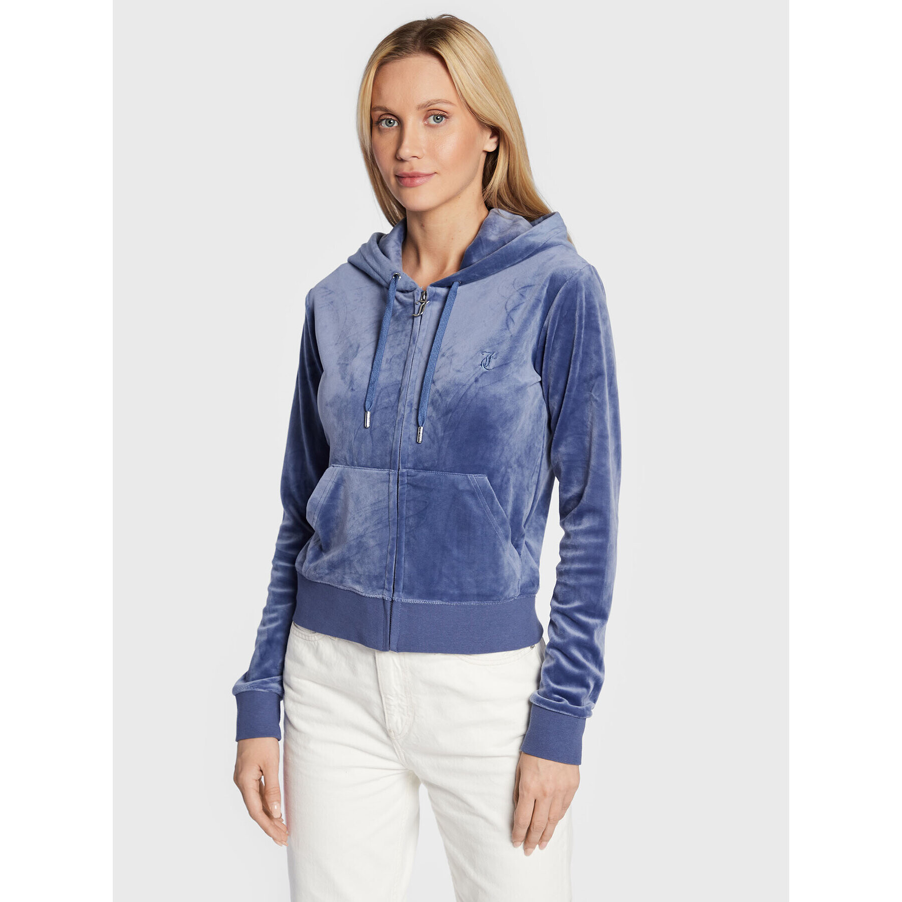 Juicy Couture Суитшърт Robertson JCAP176 Син Regular Fit - Pepit.bg