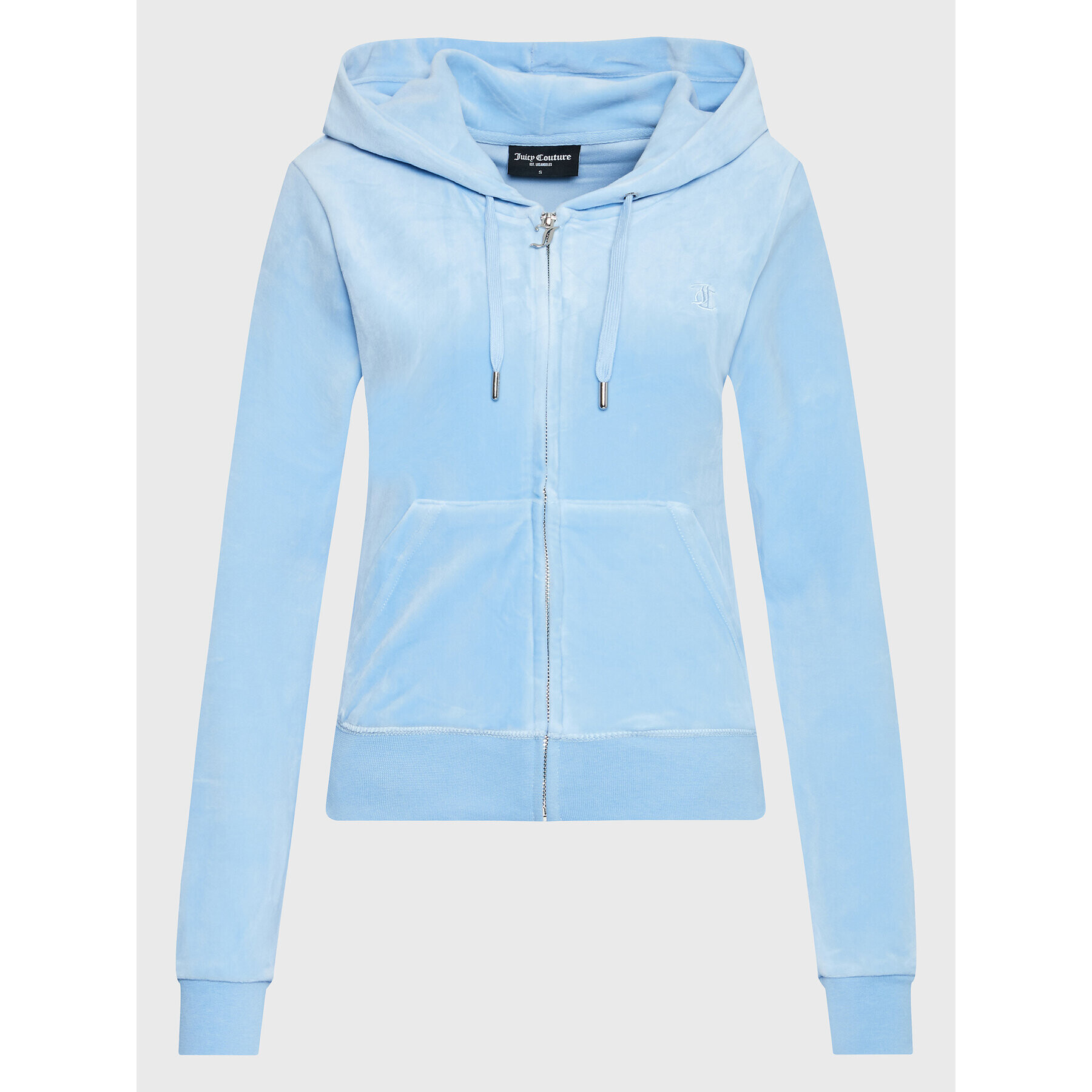 Juicy Couture Суитшърт Robertson JCAP176 Син Slim Fit - Pepit.bg