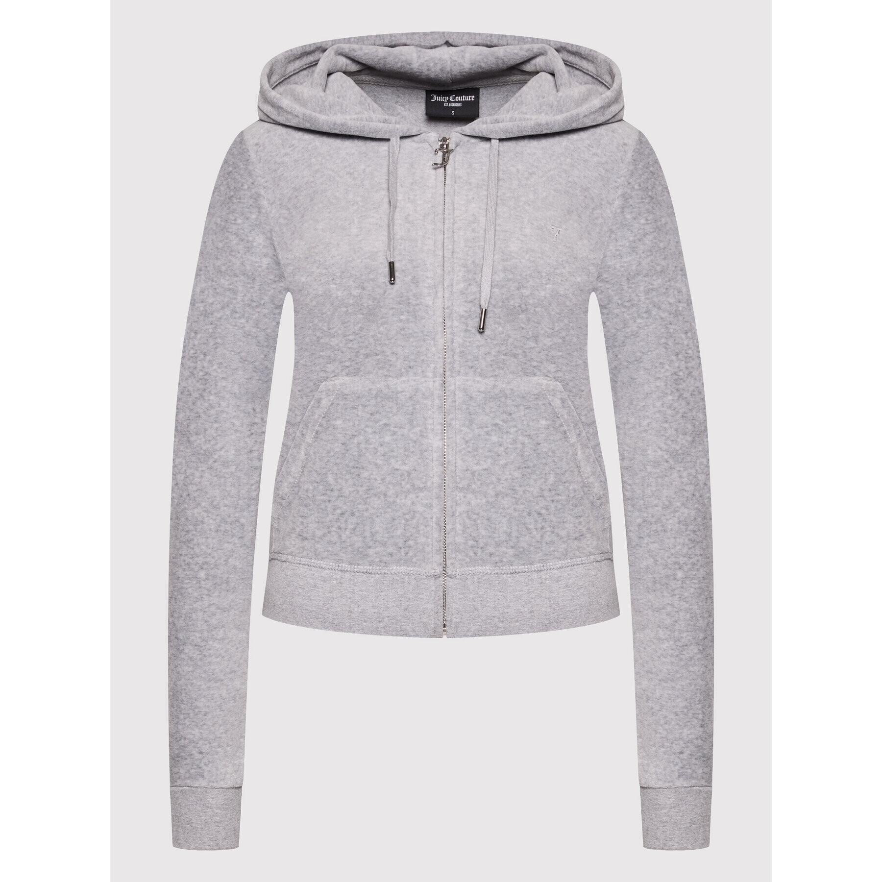 Juicy Couture Суитшърт Robertson JCAP176 Сив Regular Fit - Pepit.bg