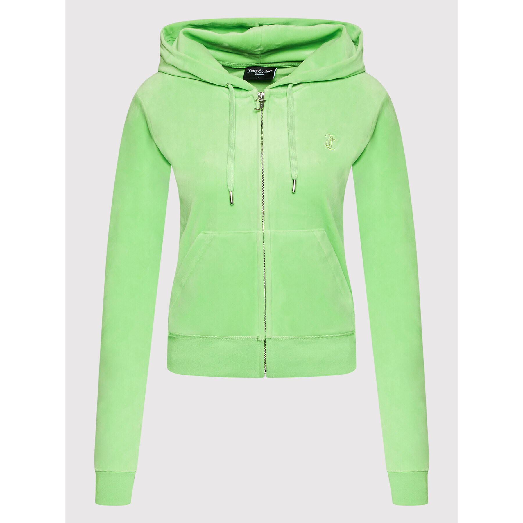 Juicy Couture Суитшърт Robertson JCAP176 Зелен Regular Fit - Pepit.bg