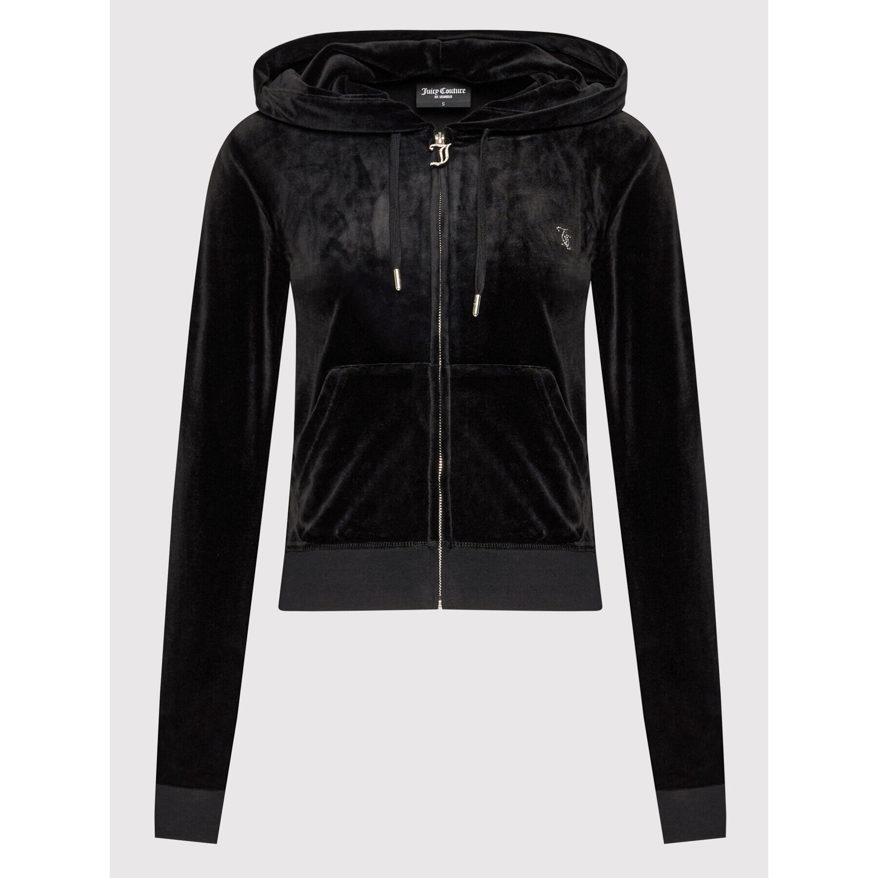 Juicy Couture Суитшърт Robertson JCCA221006 Черен Regular Fit - Pepit.bg