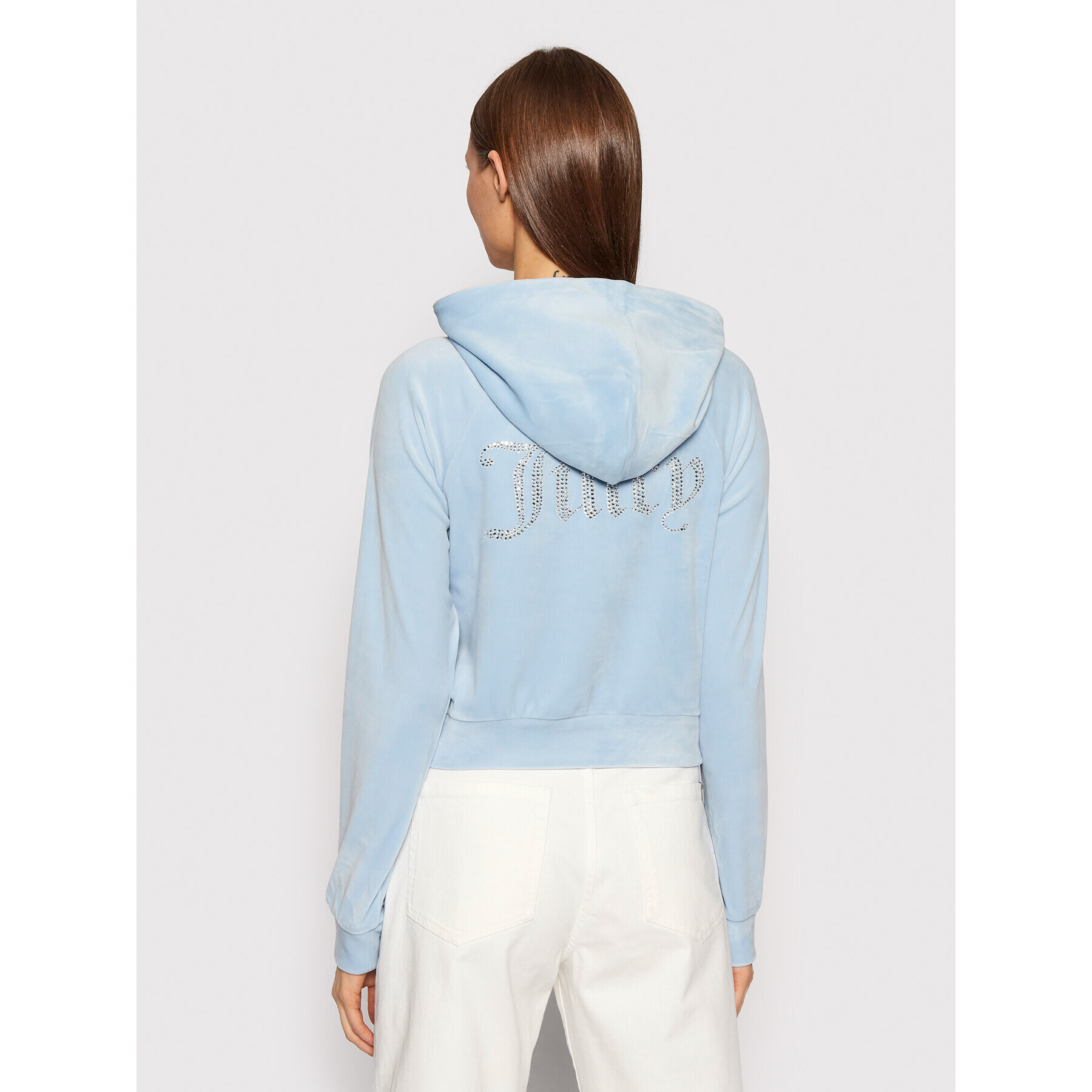 Juicy Couture Суитшърт Sally JCAPW046 Син Regular Fit - Pepit.bg