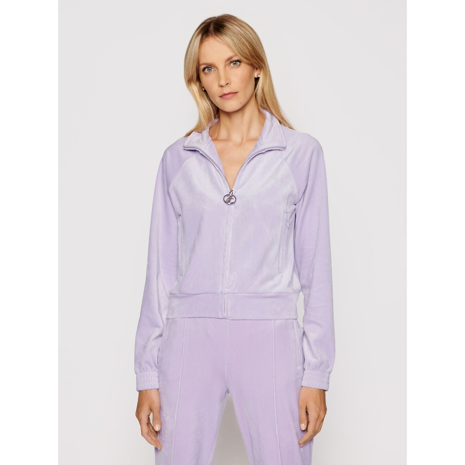 Juicy Couture Суитшърт Tanya JCAPW044 Виолетов Regular Fit - Pepit.bg