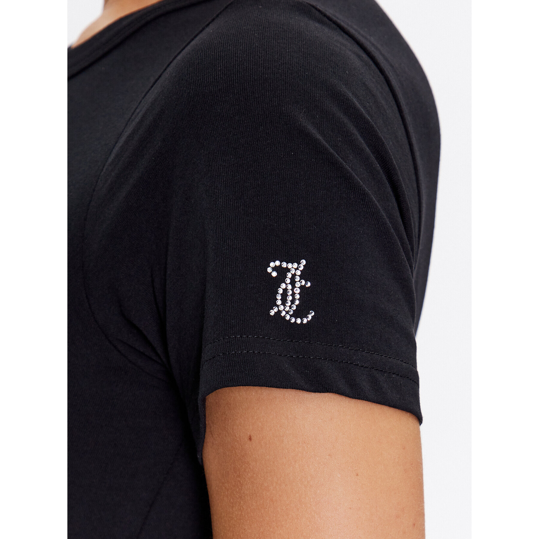 Juicy Couture Тишърт Haylee JCMCT223256 Черен Regular Fit - Pepit.bg