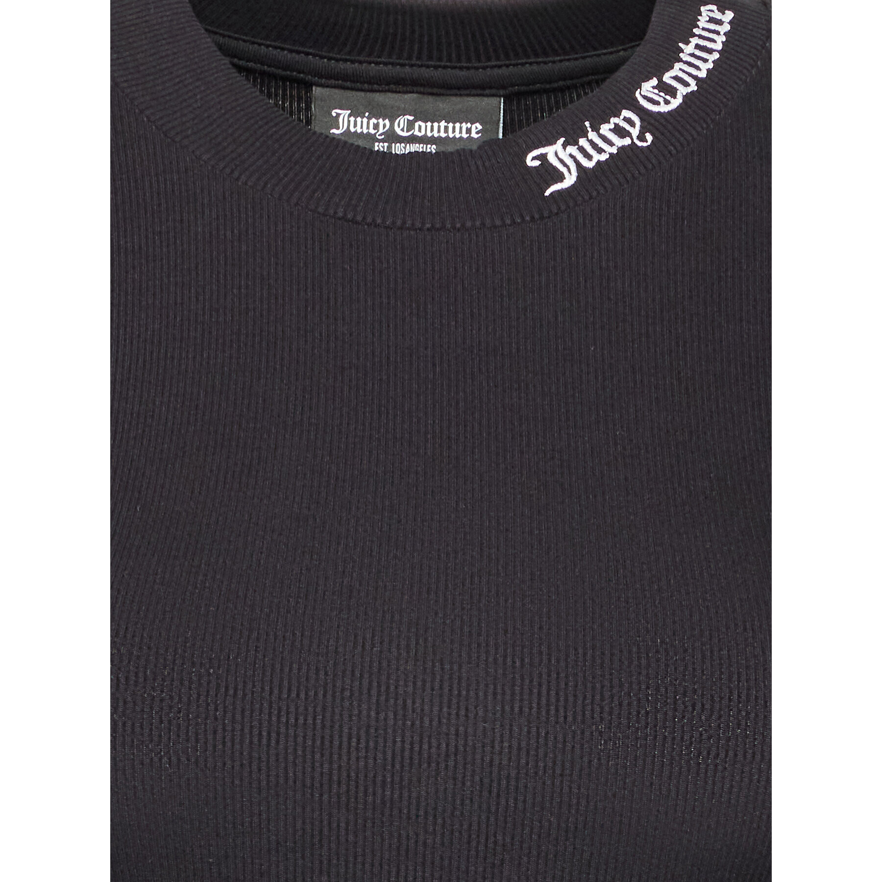 Juicy Couture Тишърт JCCCT123802 Черен Slim Fit - Pepit.bg