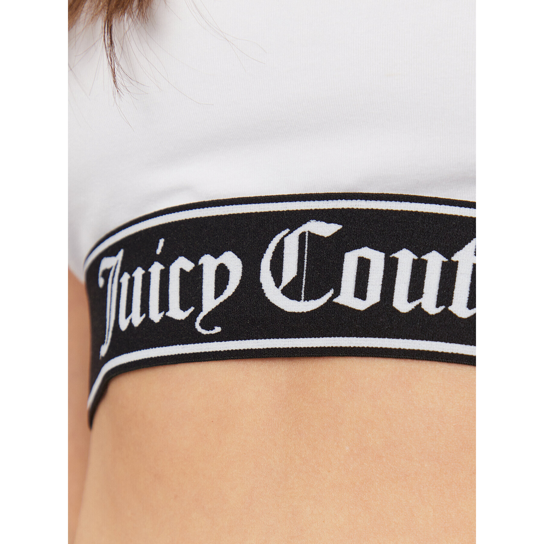 Juicy Couture Тишърт Sophie JCSSC223412 Бял Regular Fit - Pepit.bg