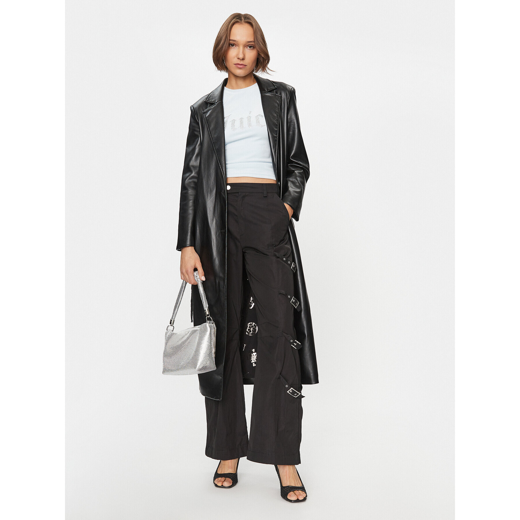 Juicy Couture Тишърт Taylor JCWC221002 Син Regular Fit - Pepit.bg