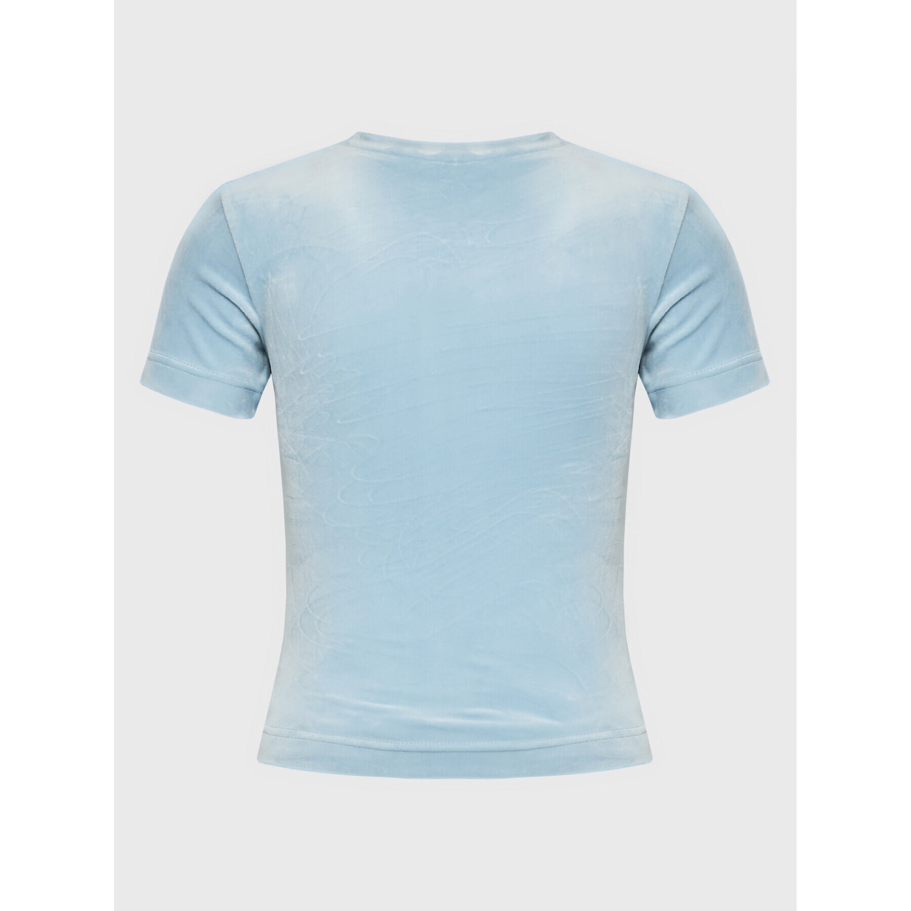 Juicy Couture Тишърт Taylor JCWC221002 Син Slim Fit - Pepit.bg