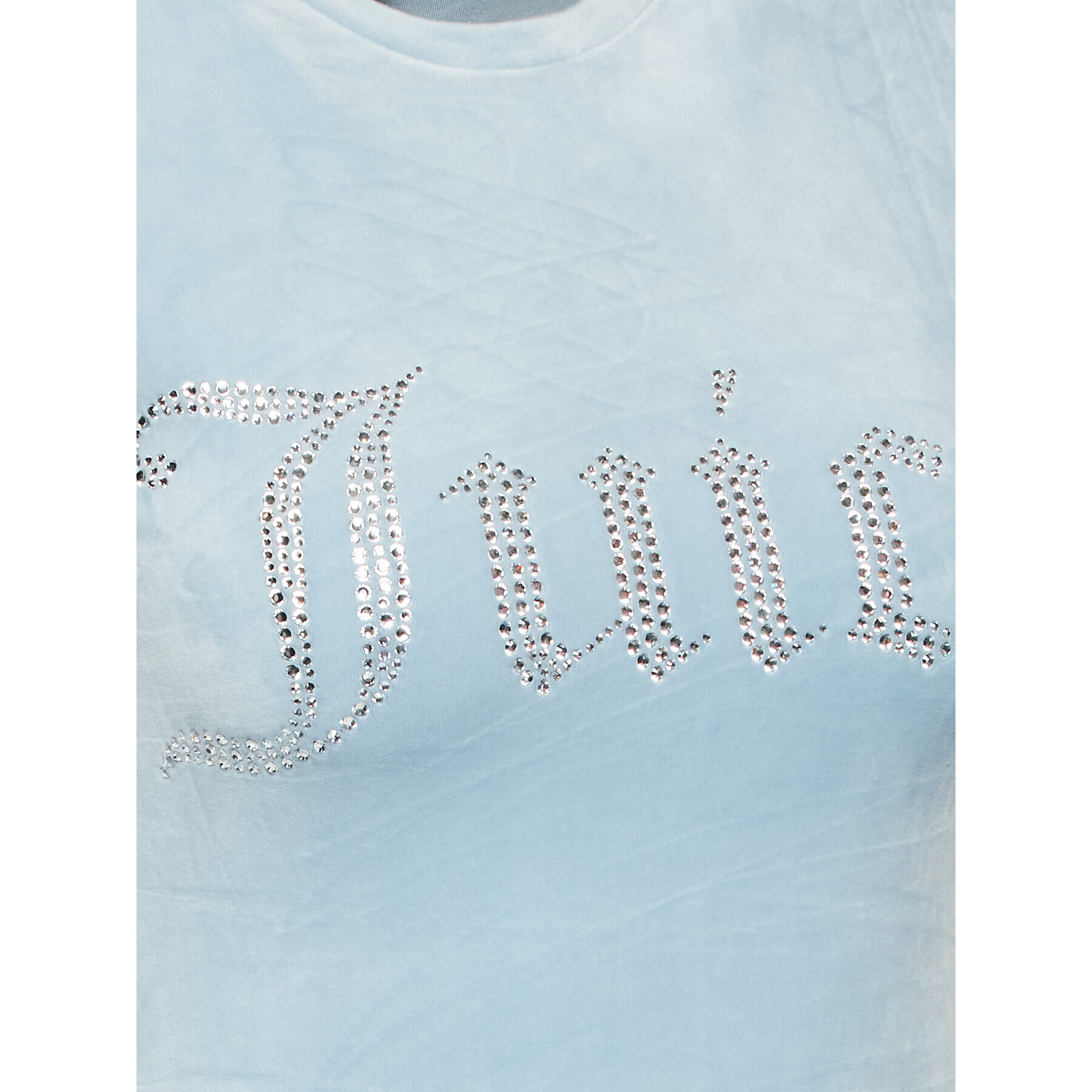 Juicy Couture Тишърт Taylor JCWC221002 Син Slim Fit - Pepit.bg