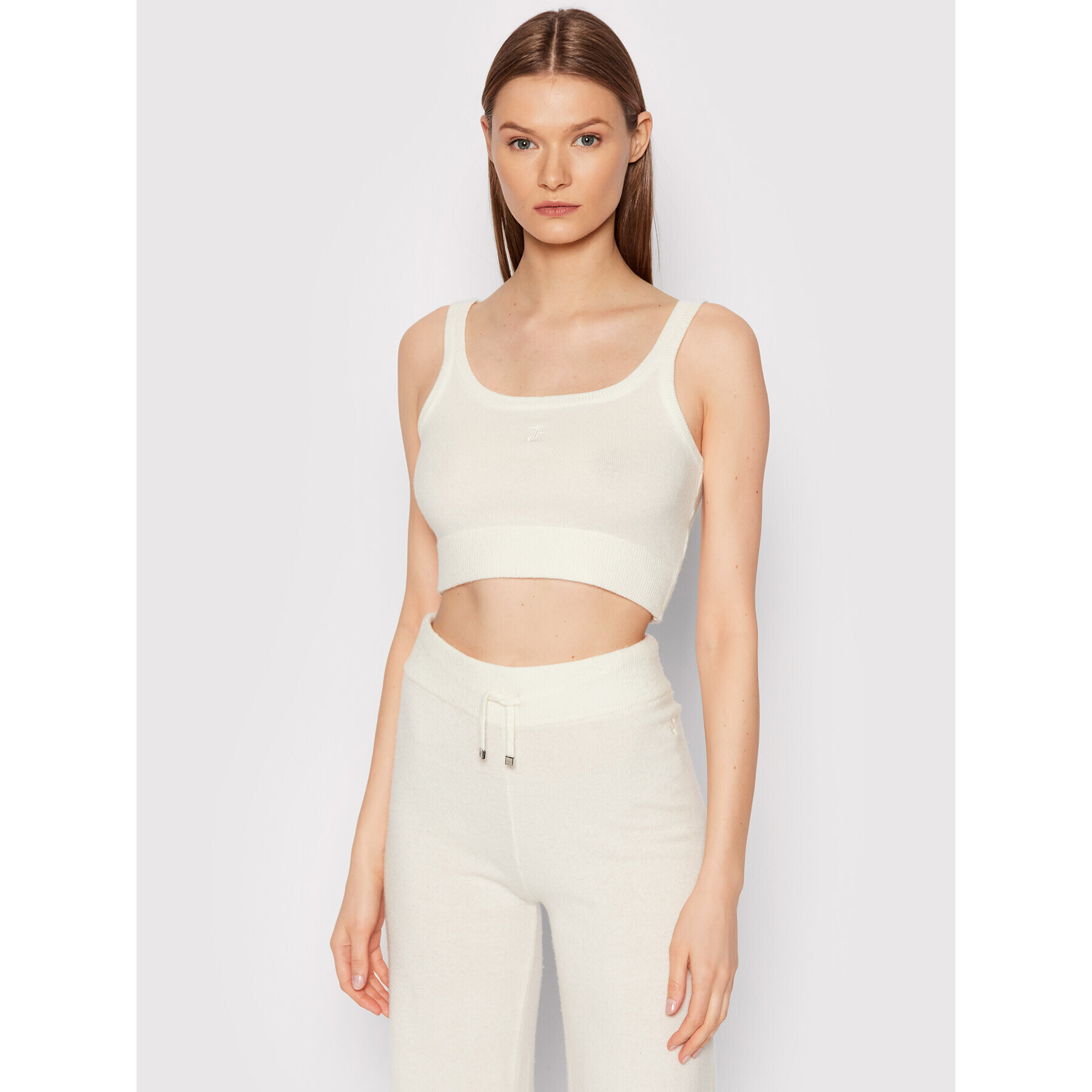 Juicy Couture топ JCKO221003 Бежов Regular Fit - Pepit.bg