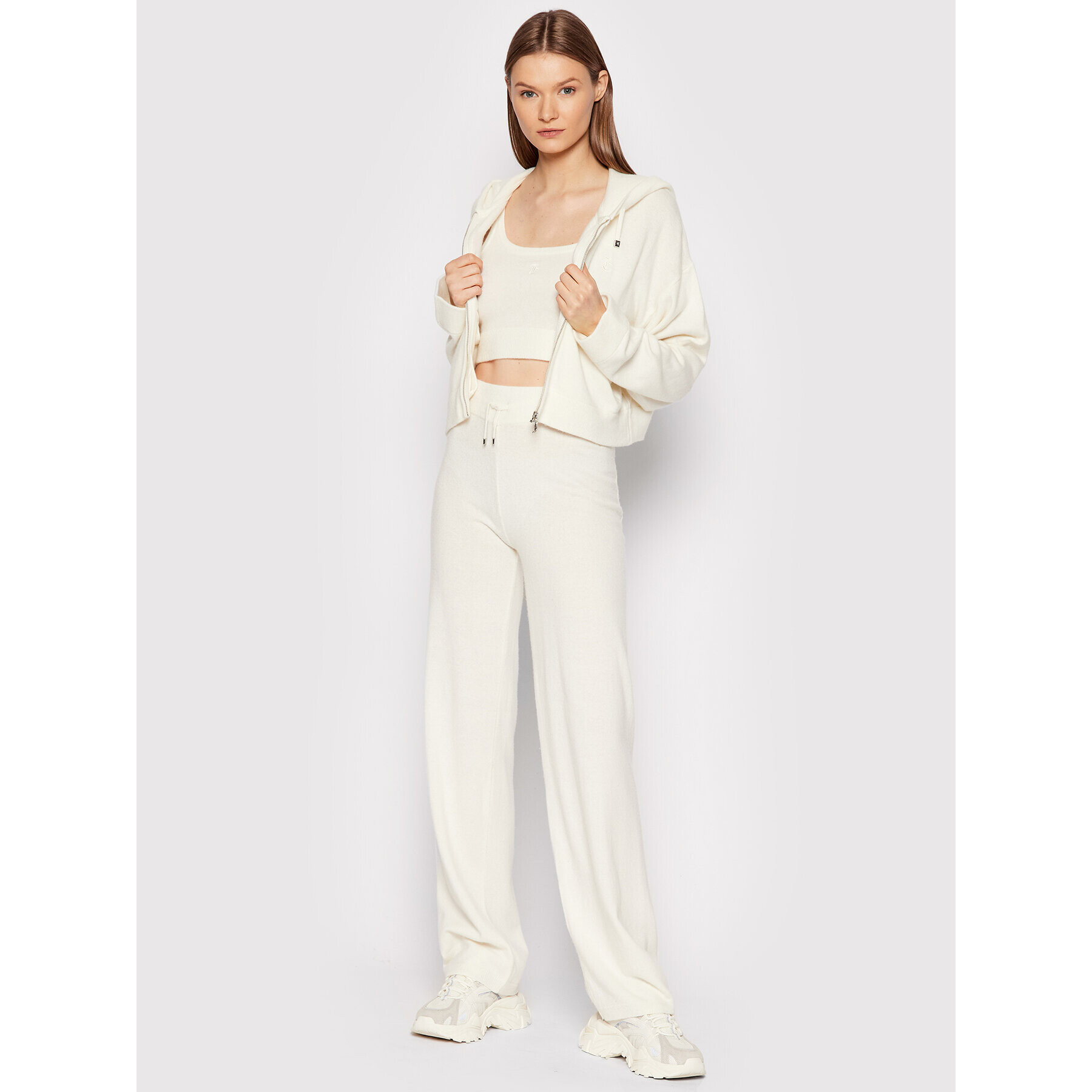 Juicy Couture топ JCKO221003 Бежов Regular Fit - Pepit.bg