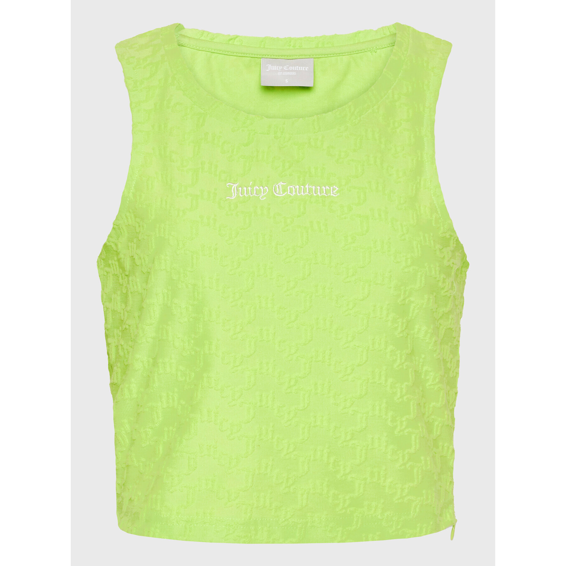 Juicy Couture топ JCLCT123527 Зелен Regular Fit - Pepit.bg