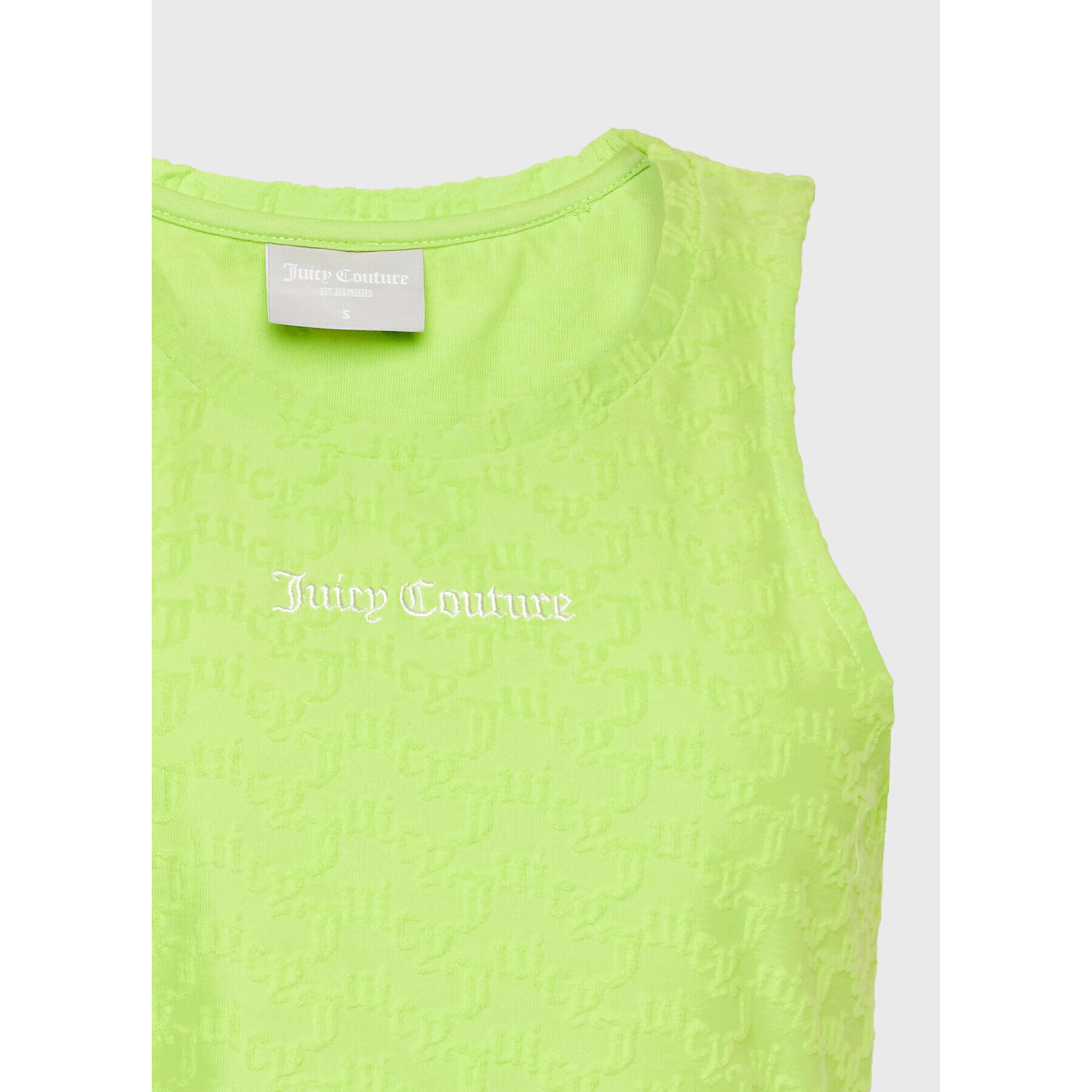 Juicy Couture топ JCLCT123527 Зелен Regular Fit - Pepit.bg