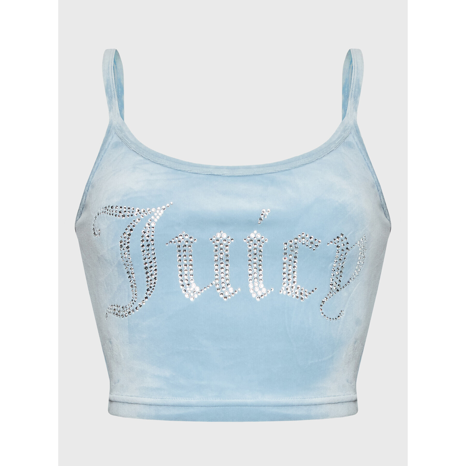 Juicy Couture топ Rain JCWO222001 Син Slim Fit - Pepit.bg