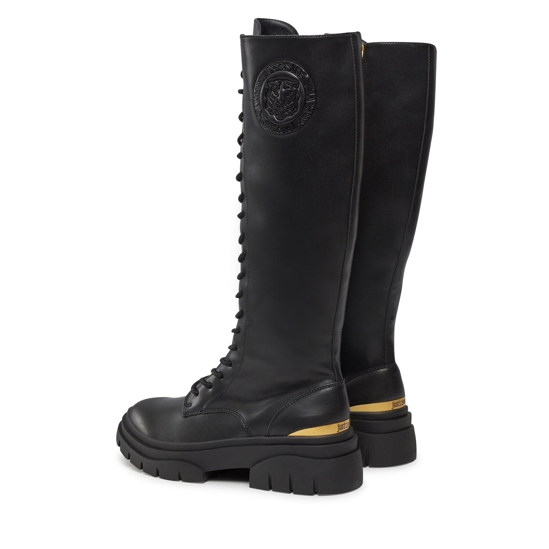 Just Cavalli Ботуши 75RA3S83 Черен - Pepit.bg
