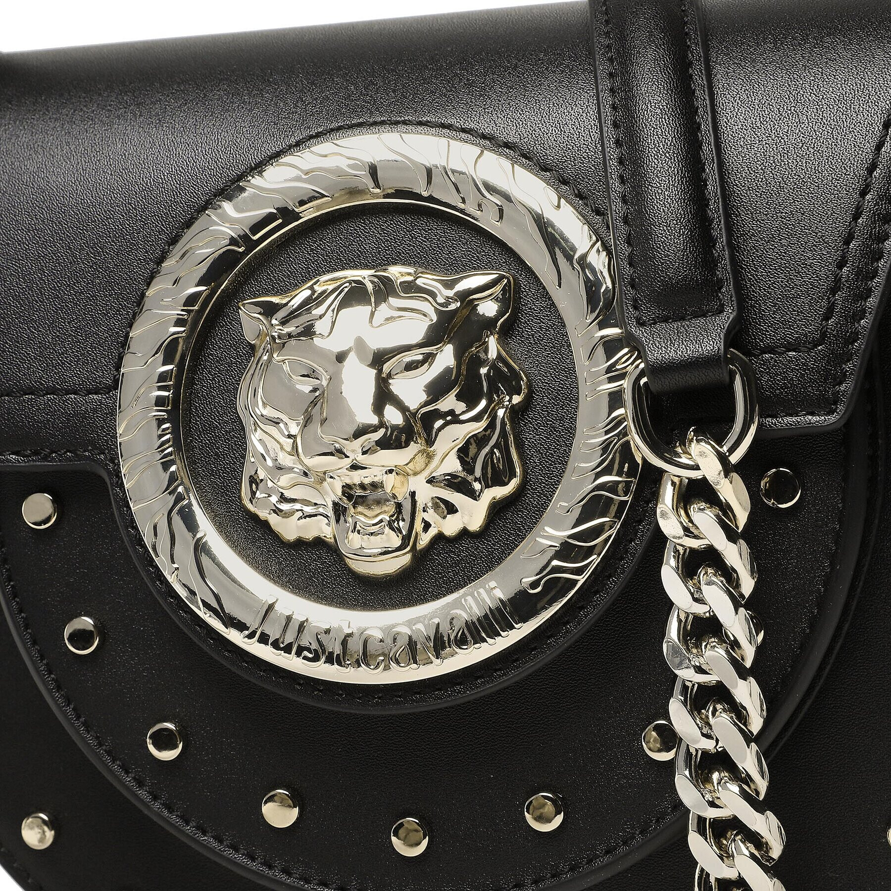 Just Cavalli Дамска чанта 74RB4B10 Черен - Pepit.bg