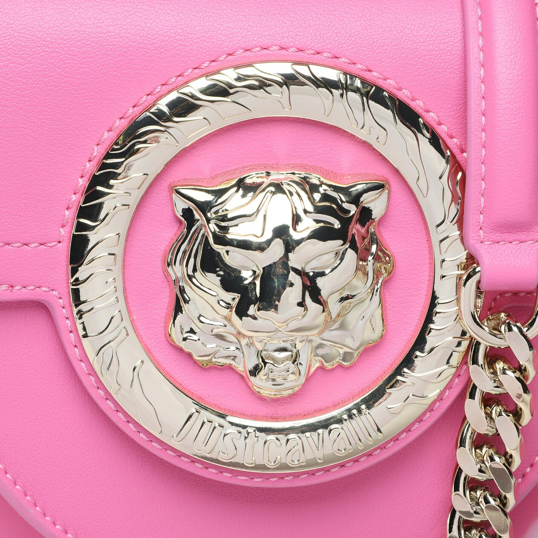 Just Cavalli Дамска чанта 74RB4B10 Розов - Pepit.bg