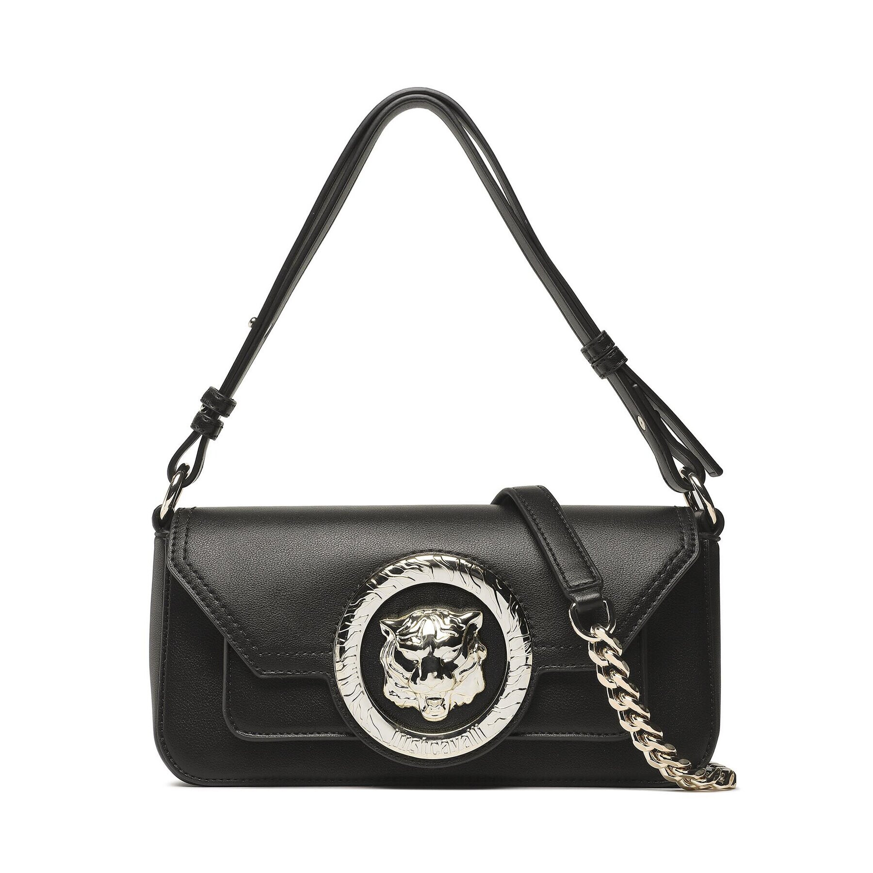 Just Cavalli Дамска чанта 74RB4B12 Черен - Pepit.bg
