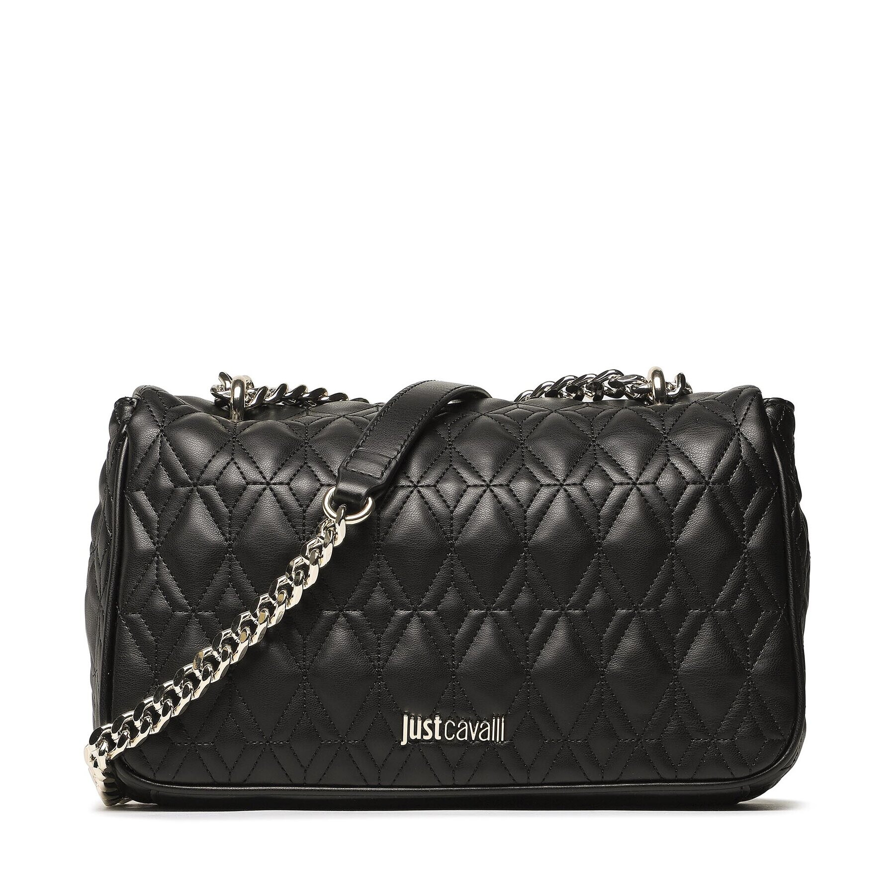 Just Cavalli Дамска чанта 74RB4B66 Черен - Pepit.bg
