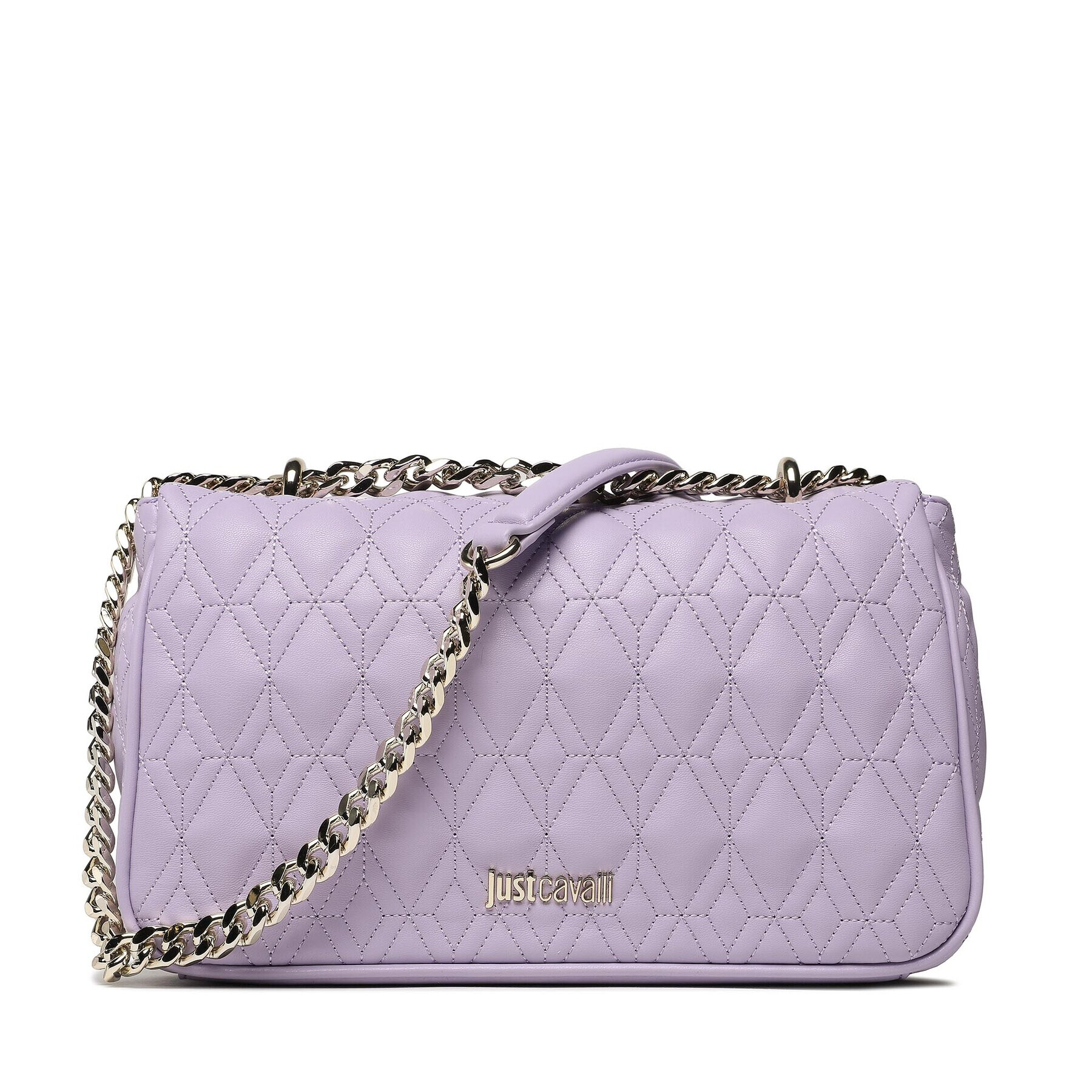 Just Cavalli Дамска чанта 74RB4B66 Виолетов - Pepit.bg