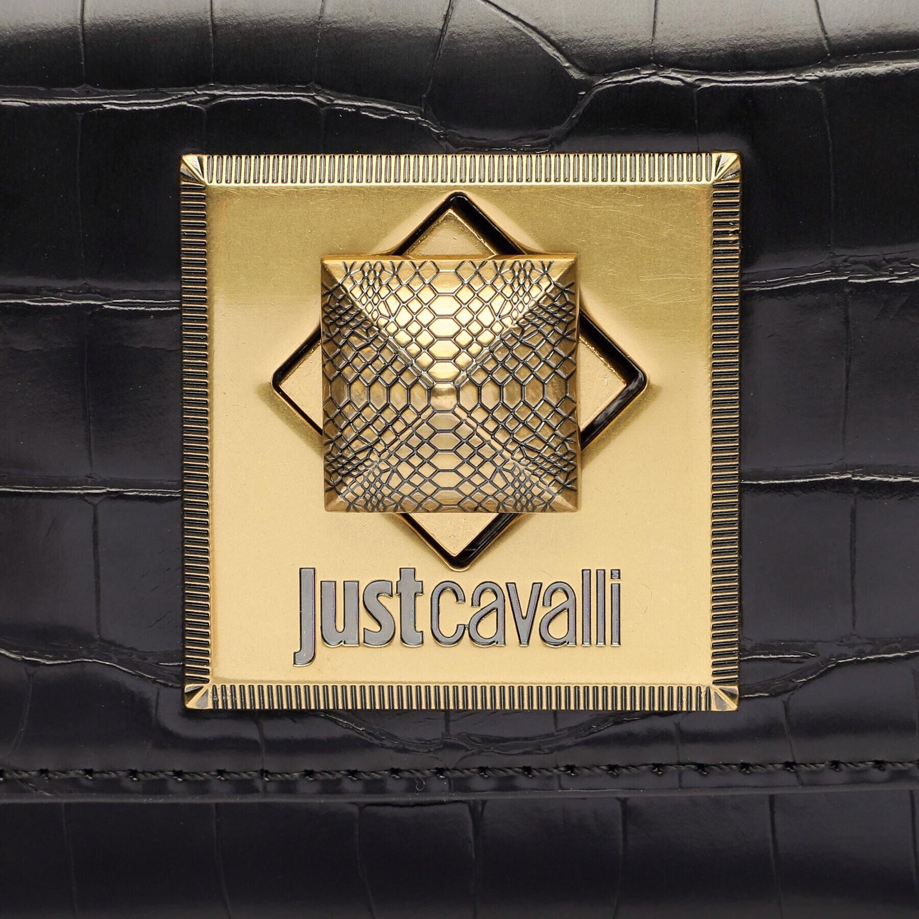Just Cavalli Дамска чанта 75RA4BG2 Черен - Pepit.bg
